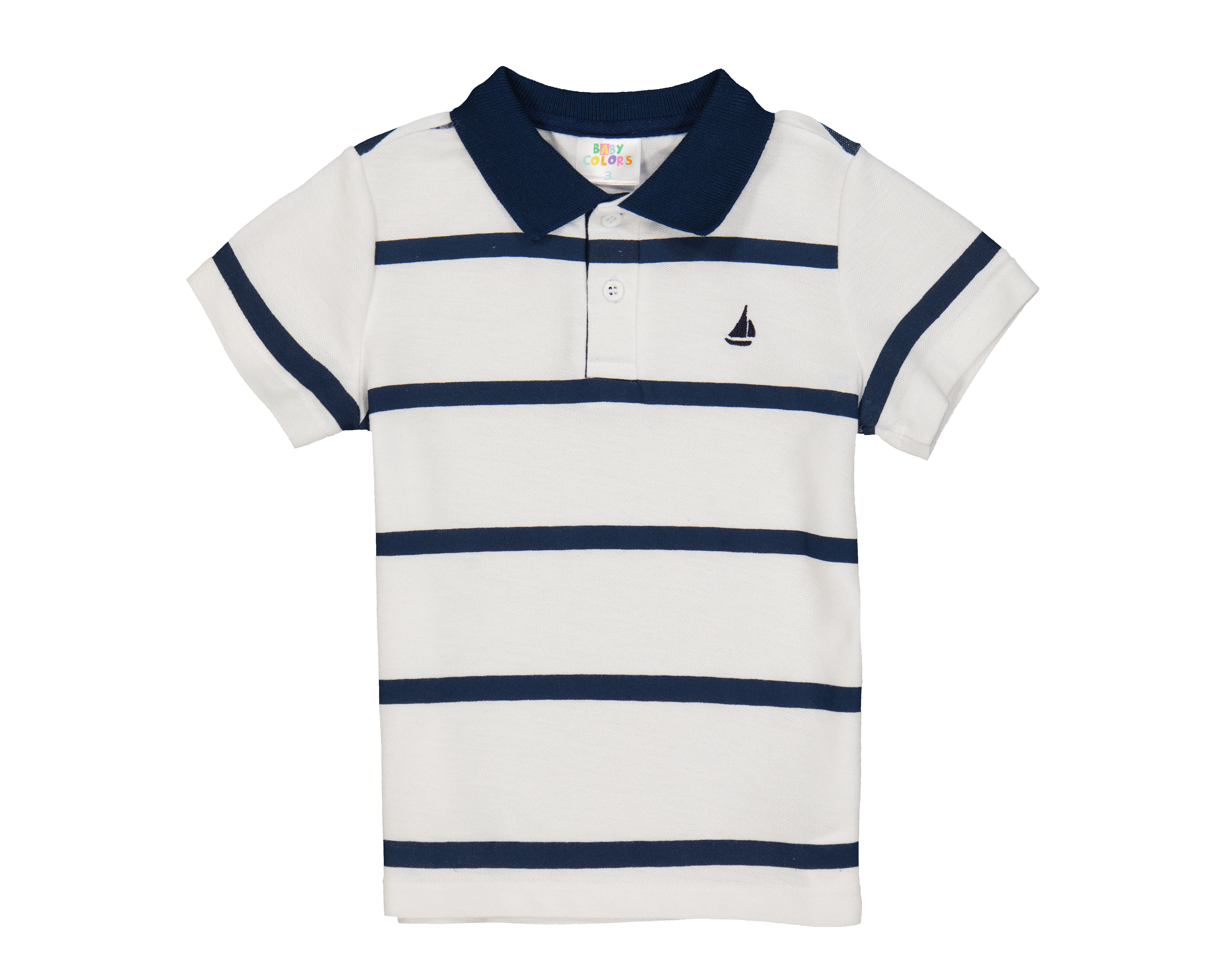 Playera para Bebé Niño Baby Colors a Rayas