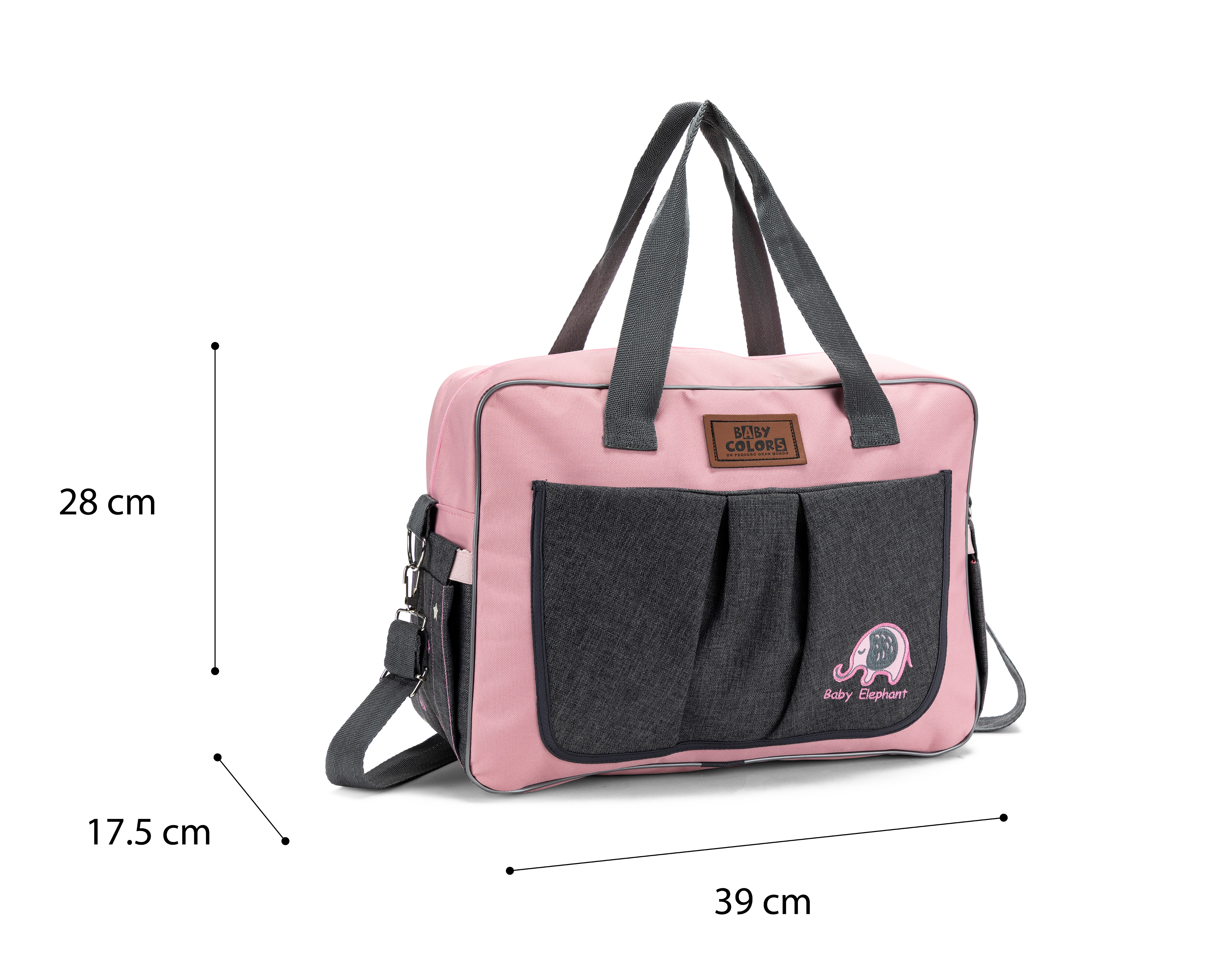 Foto 7 | Foto 7 | Pañalera Rosa Baby Colors