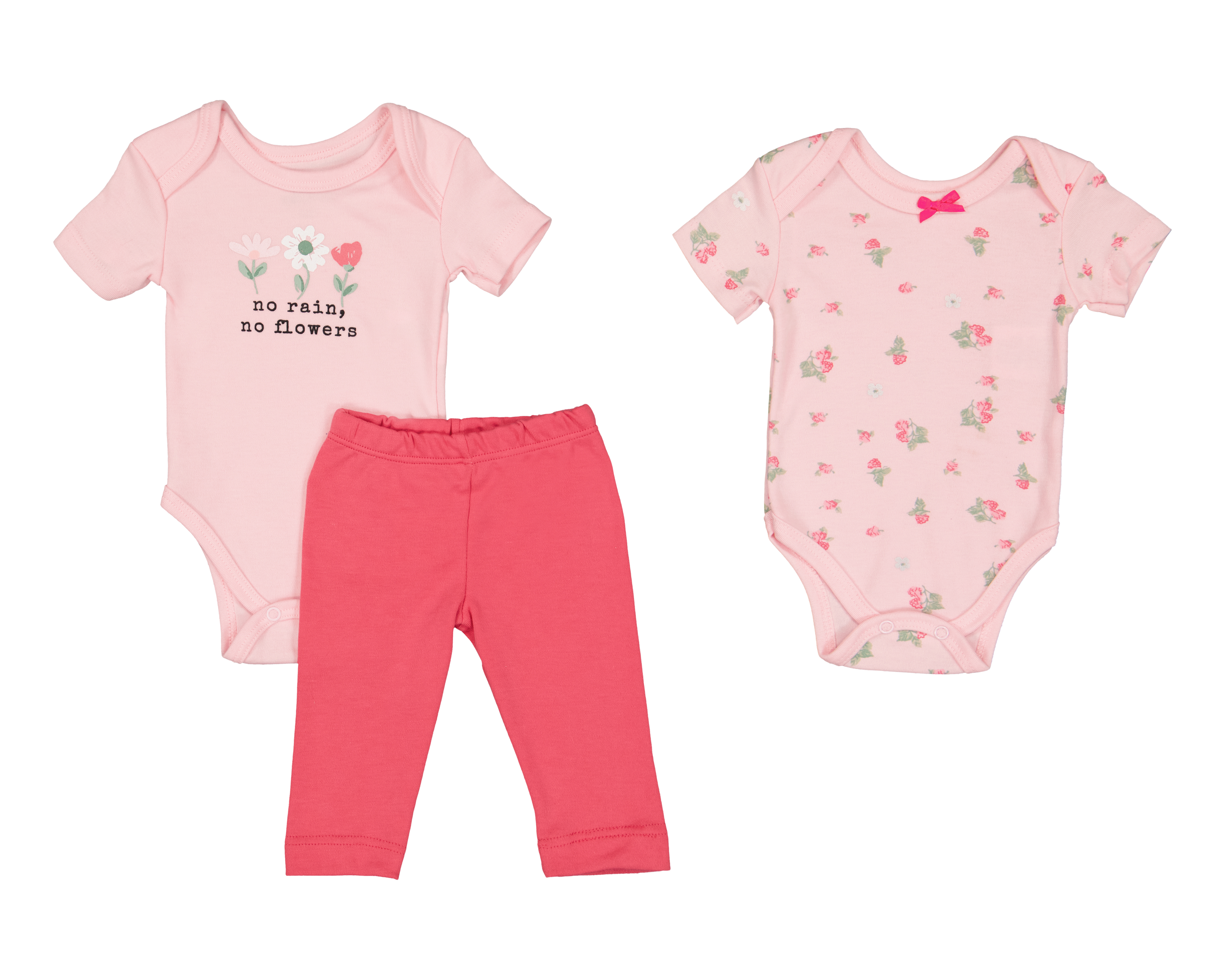 Conjunto para Bebé Niña Baby Colors 3 Piezas