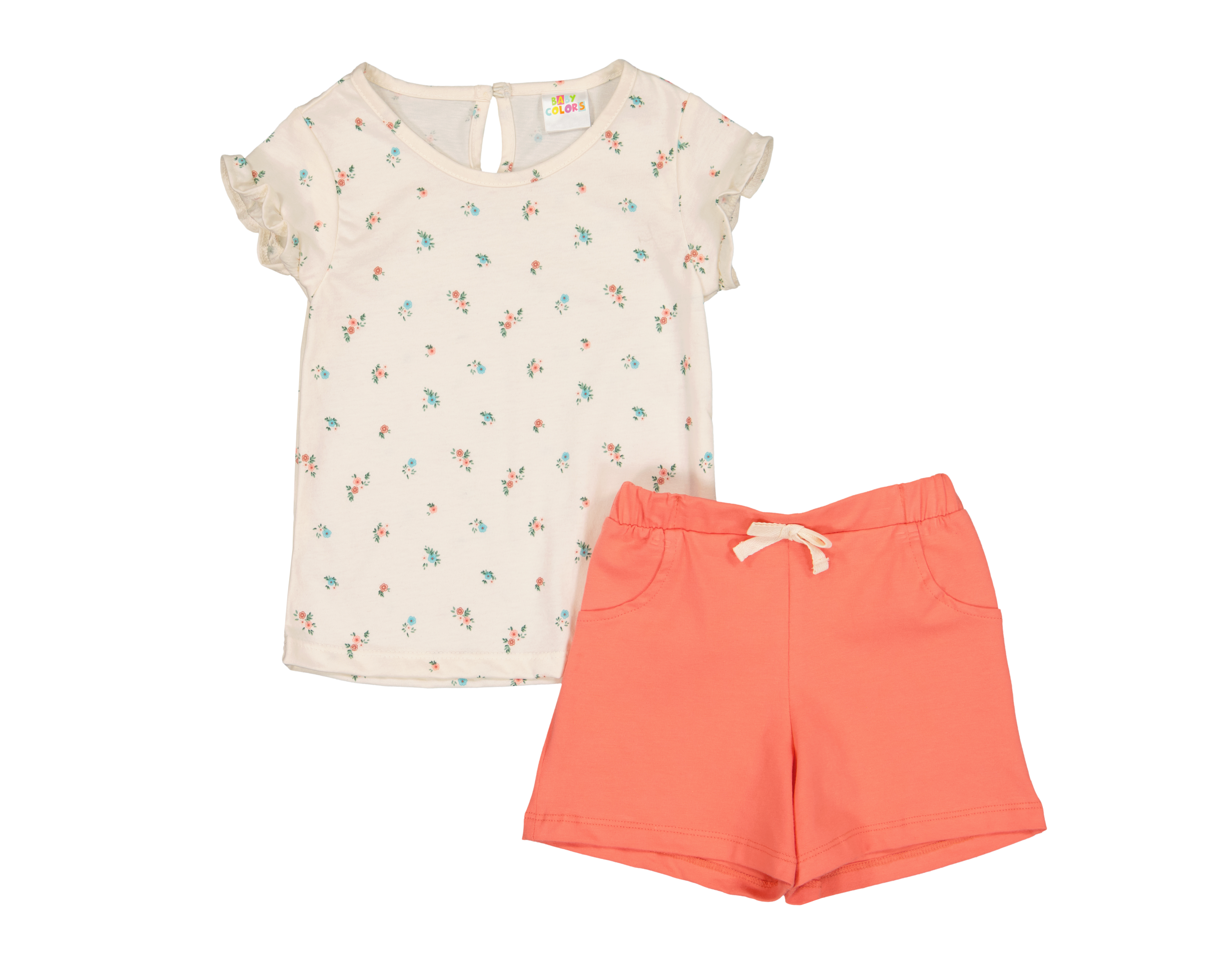 Foto 1 | Foto 1 | Playera y Short para Bebé Niña Baby Colors