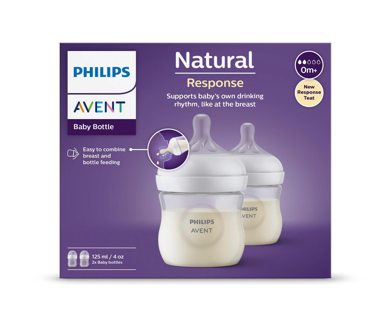 Foto 4 | Foto 4 | Set de Biberones marca Avent 4 oz 2 Piezas