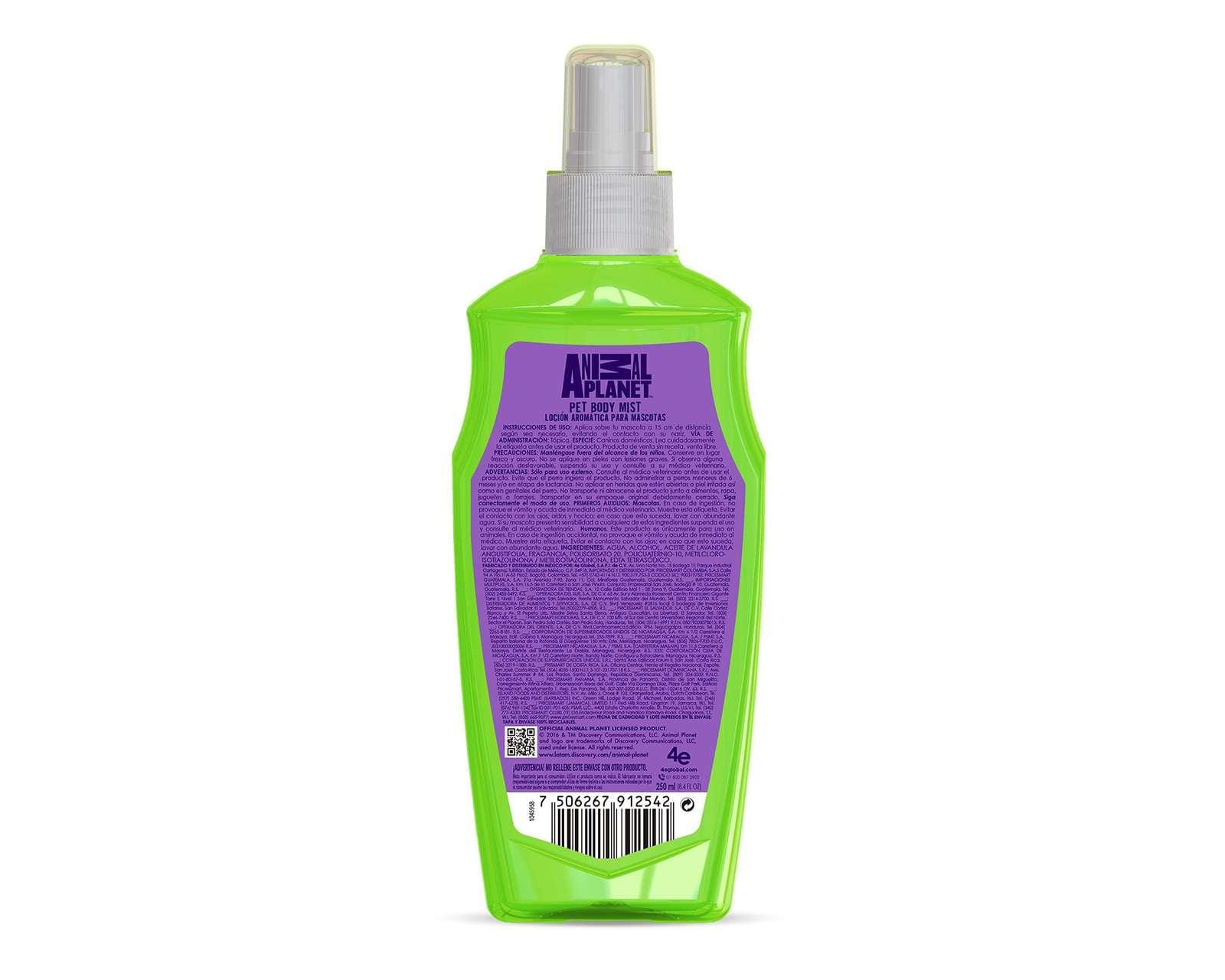 Foto 2 | Foto 2 | Loción para Mascotas Animal Planet Lavanda y Vainilla 250 ml