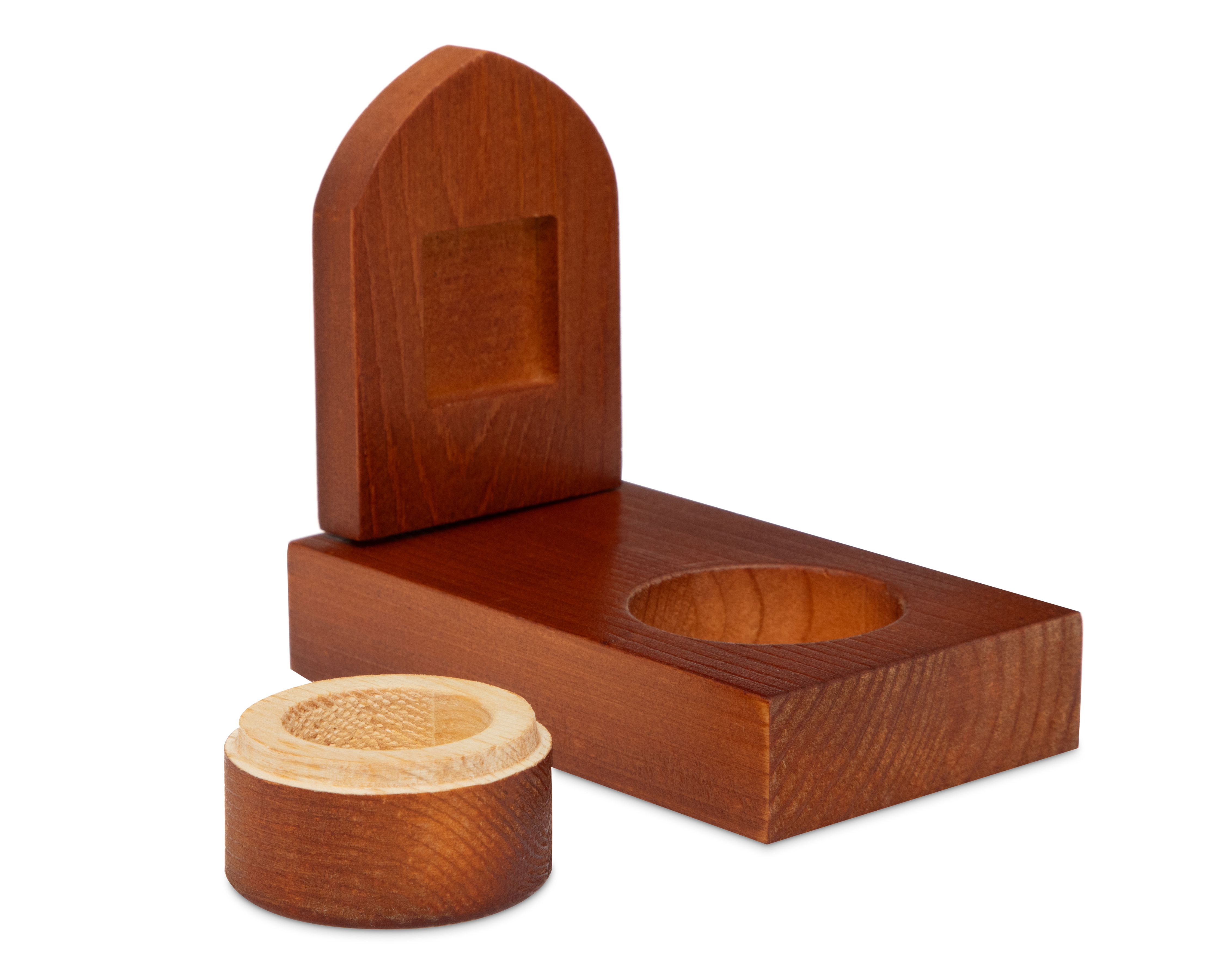 Foto 2 | Foto 2 | Urna para Cenizas de Mascota Huppy Café de Madera