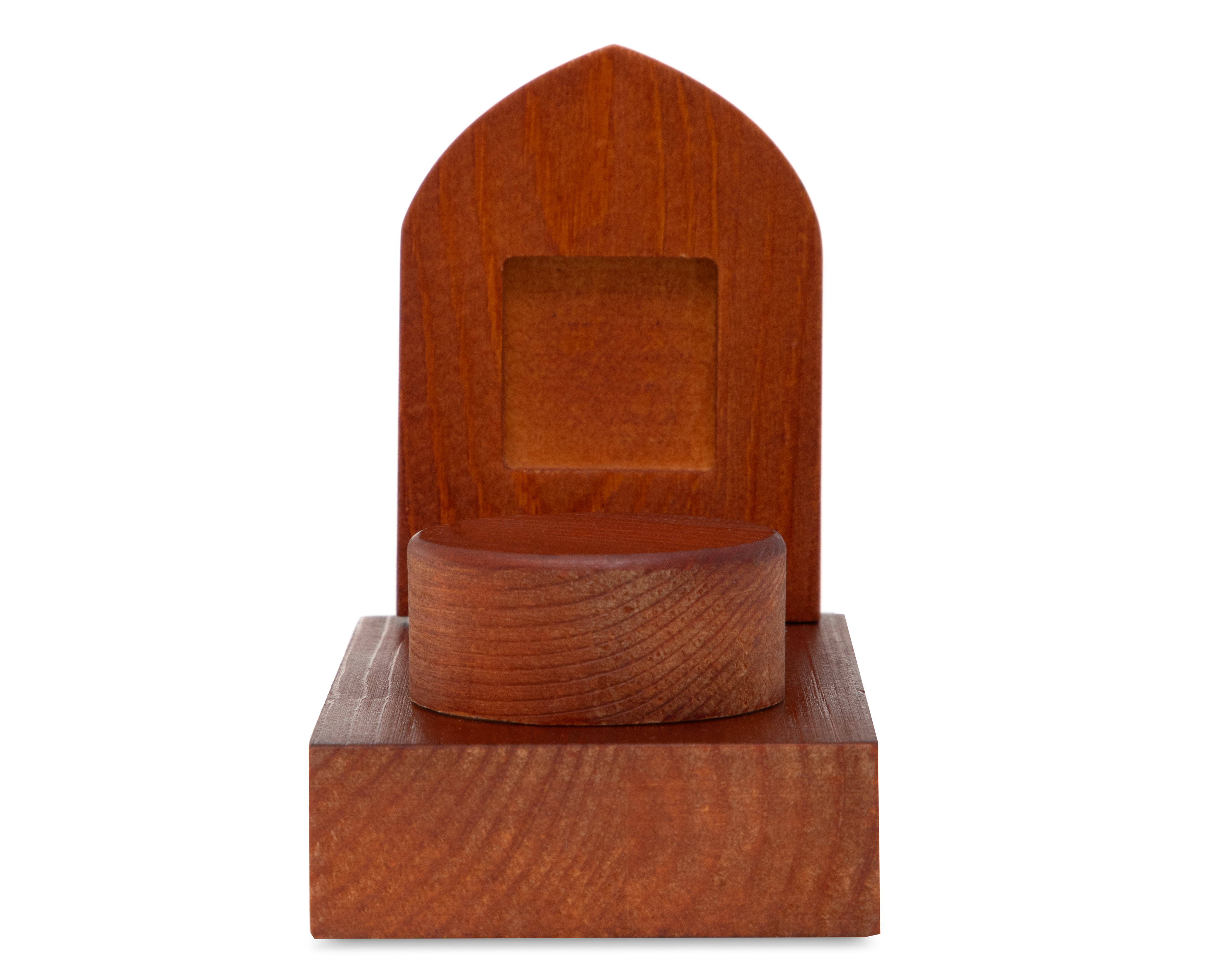 Foto 4 pulgar | Foto 3 | Urna para Cenizas de Mascota Huppy Café de Madera