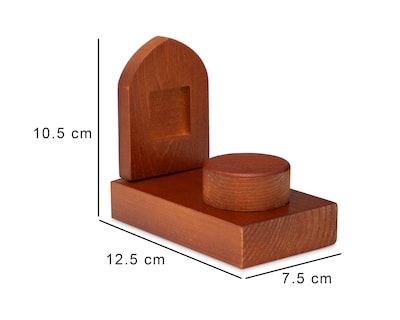 Foto 5 | Foto 5 | Urna para Cenizas de Mascota Huppy Café de Madera