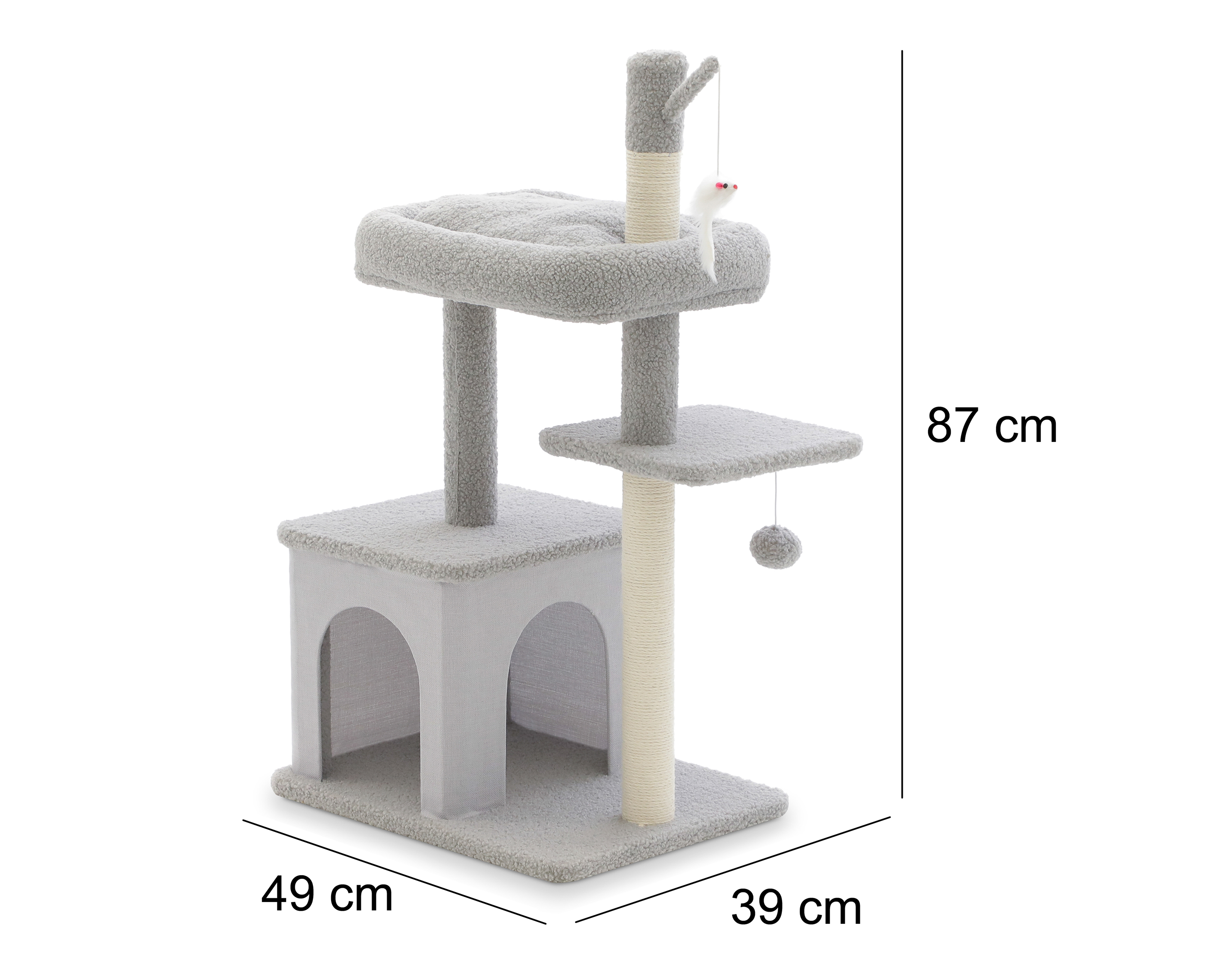 Foto 6 pulgar | Foto 5 | Rascador Huppy para Gato