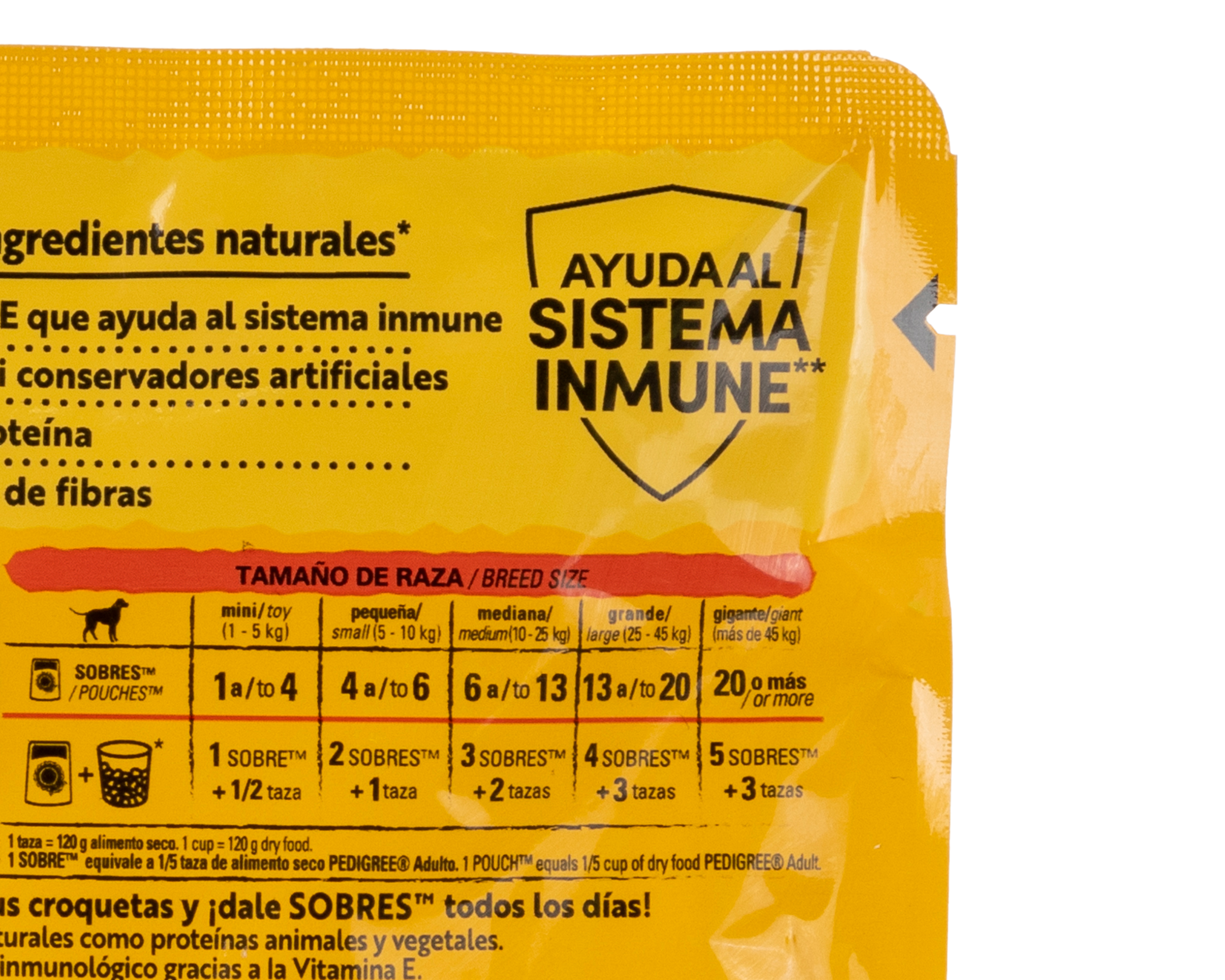 Foto 4 pulgar | Foto 3 | Alimento para Perro Pedigree Adulto 100 g