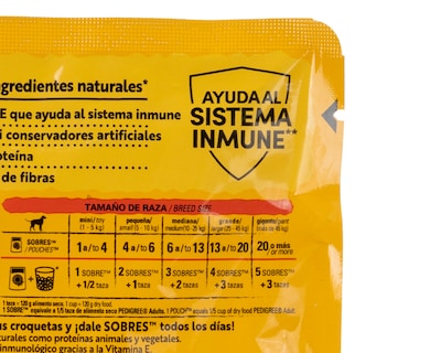 Foto 3 | Foto 3 | Alimento para Perro Pedigree Adulto 100 g