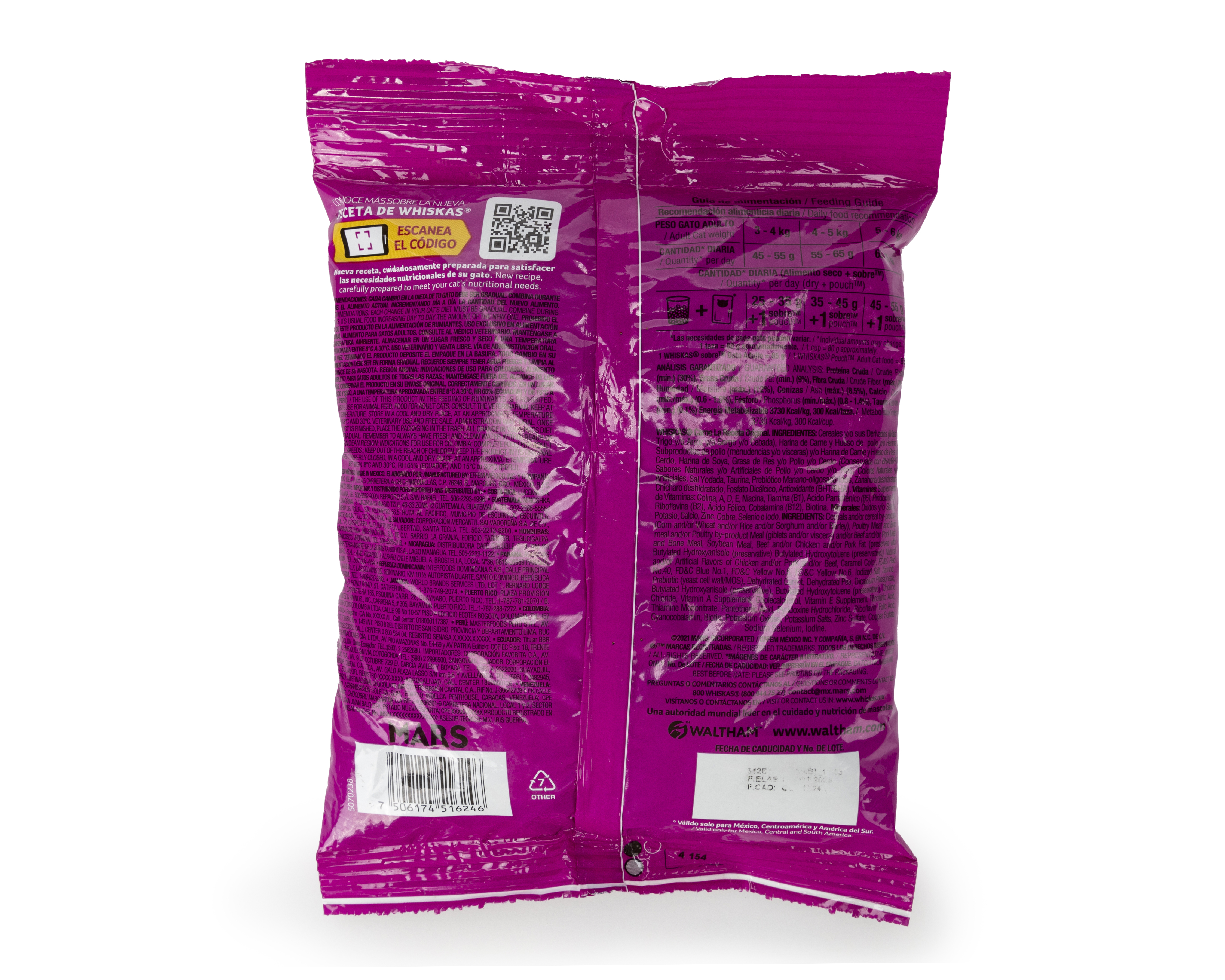 Foto 3 pulgar | Foto 2 | Alimento para Gato Whiskas 300 g