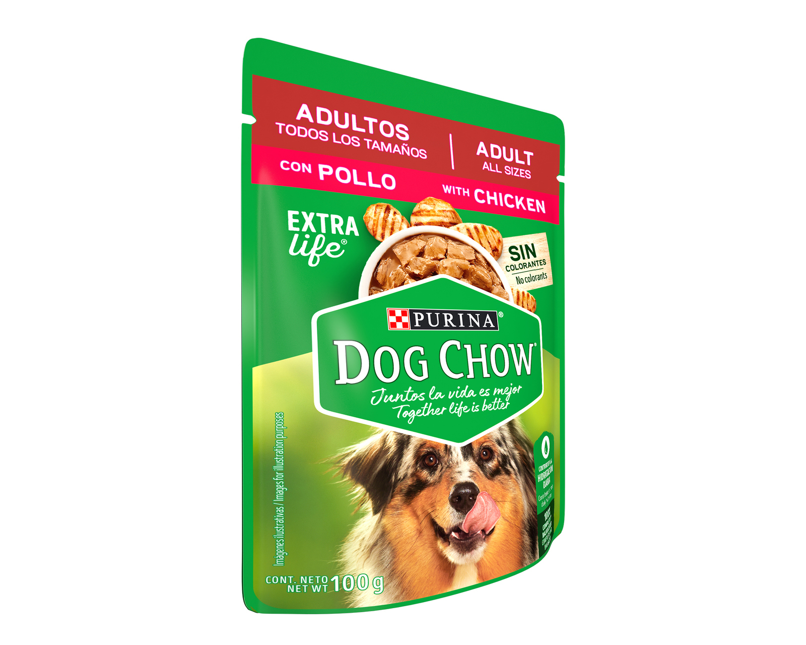 Foto 7 pulgar | Foto 6 | Alimento para Perro Purina Dog Chow Adulto 100 g