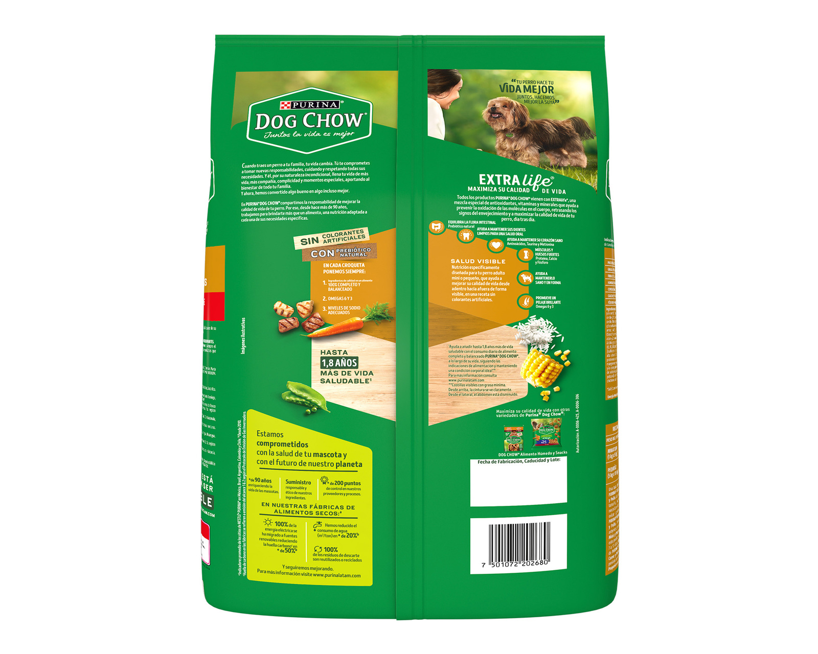Foto 3 pulgar | Foto 2 | Alimento para Perro Purina Dog Chow Adulto 2 kg