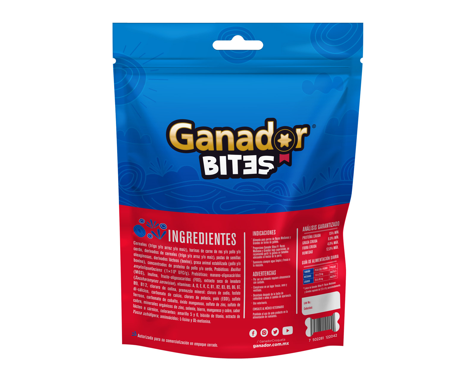 Foto 2 | Foto 2 | Alimento para Perro Ganador Razas Medianas y Grandes 100 g