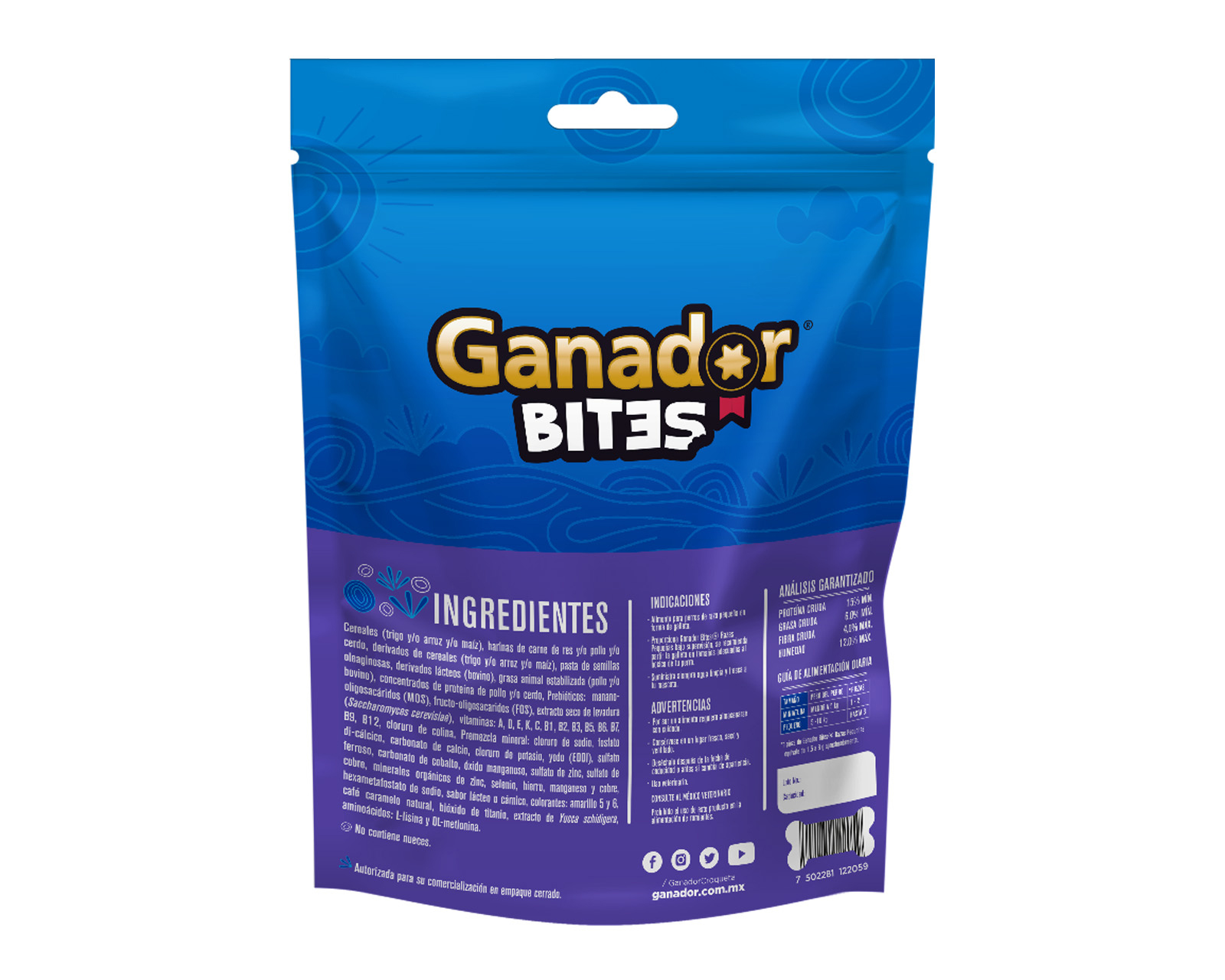 Foto 3 pulgar | Foto 2 | Alimento para Perro Ganador Razas pequeñas 100 g