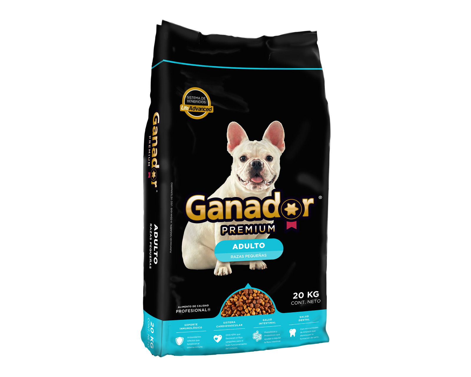 Foto 4 | Foto 4 | Alimento para Perro Ganador Premium Adulto Razas Pequeñas 20 kg