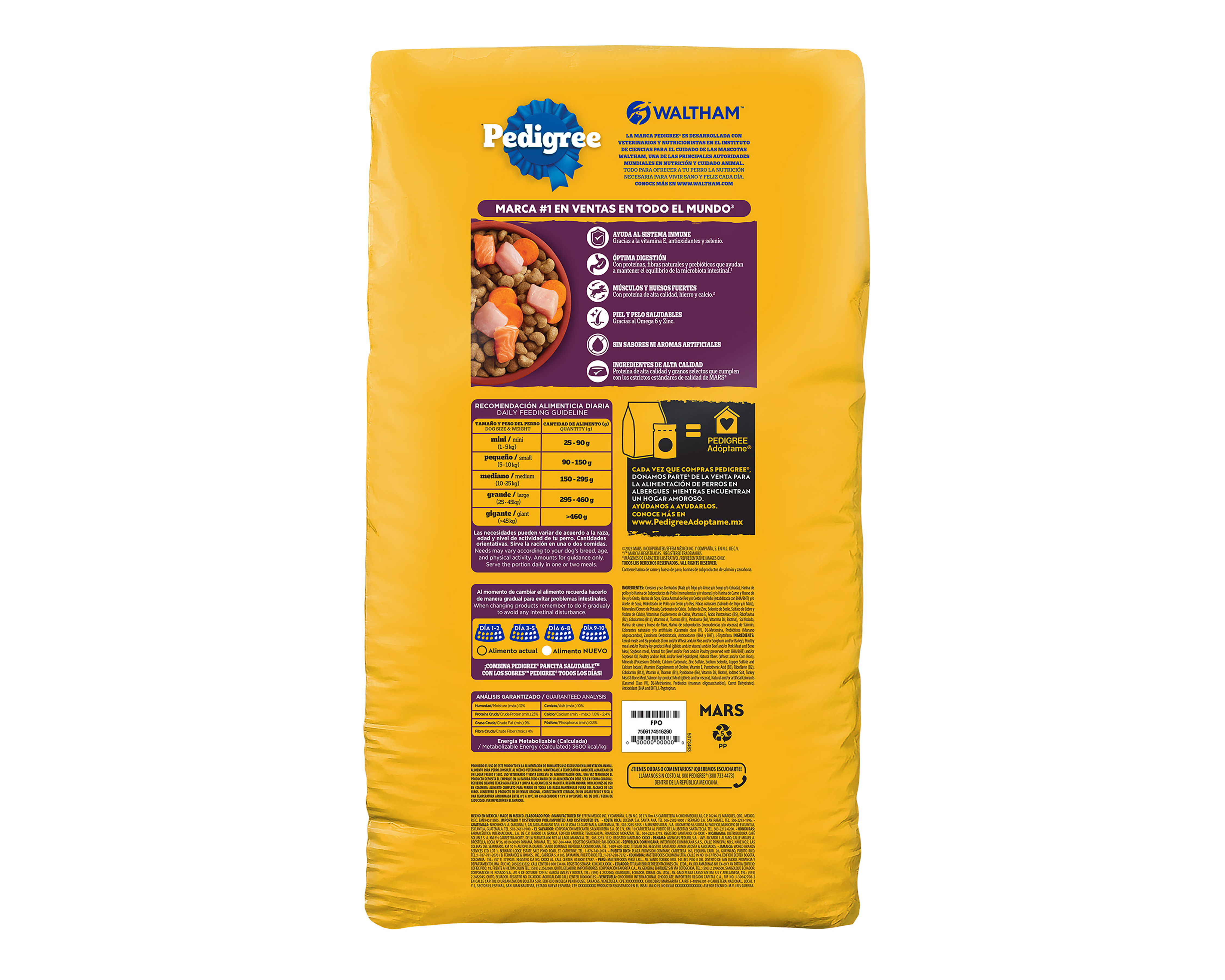 Foto 2 | Foto 2 | Alimento para Perro Pedigree Adulto 420 g