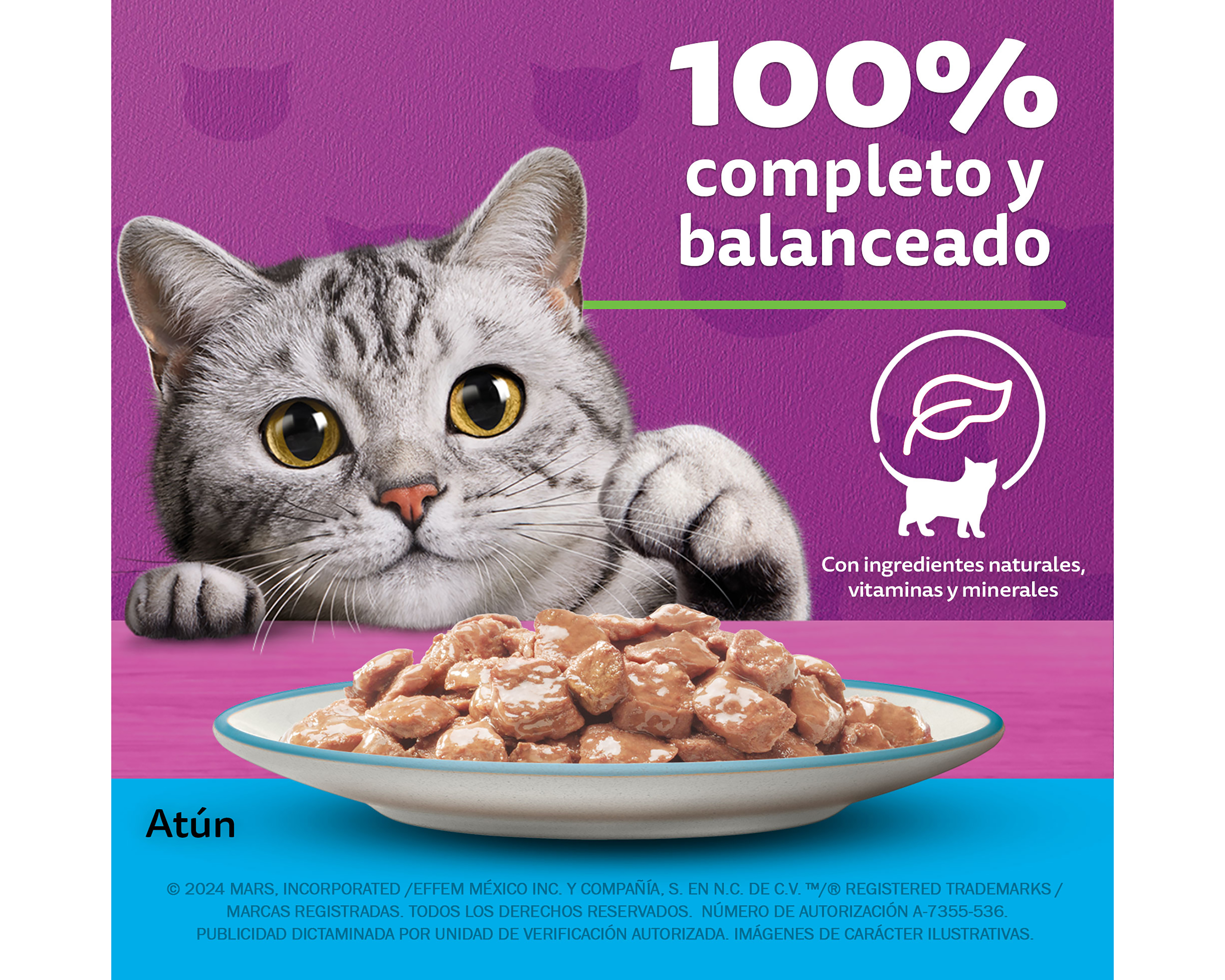 Foto 3 | Foto 3 | Alimento para Gato Whiskas Adulto 85 g