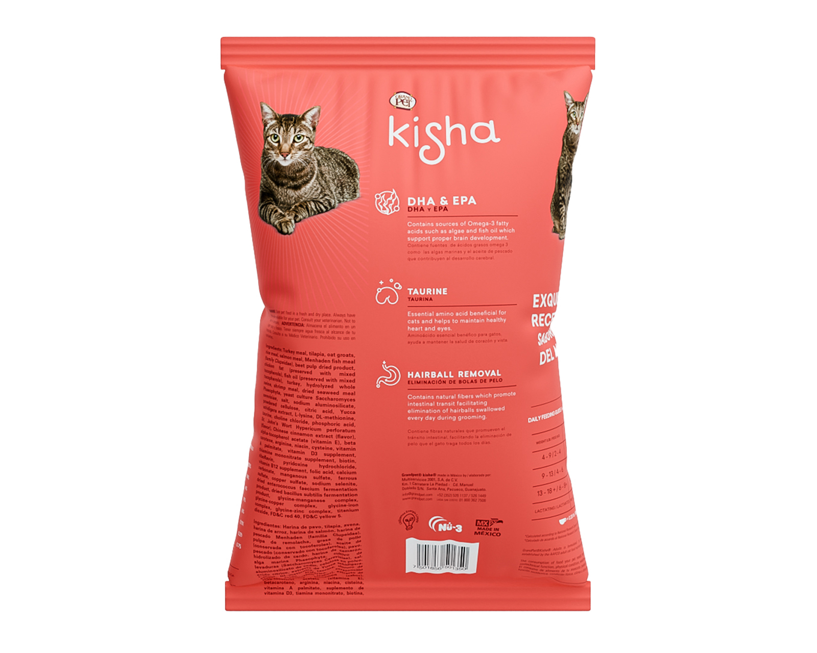 Foto 4 pulgar | Foto 3 | Alimento para Gato Grandpet Adulto 500 g