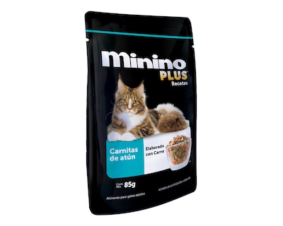 Foto 4 | Foto 4 | Alimento para Gato Minino Plus Adulto 85 g