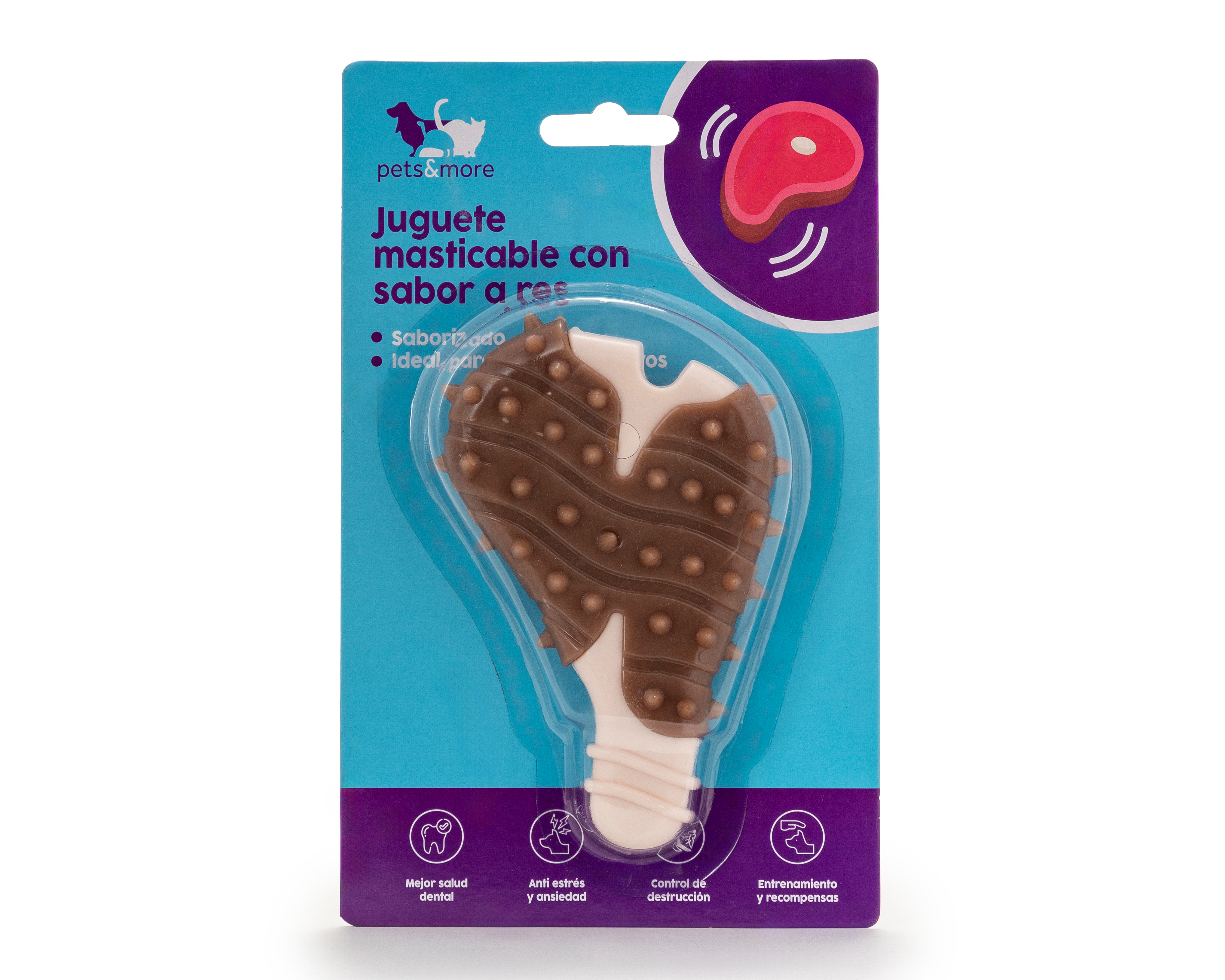 Foto 1 | Foto 1 | Juguete Masticable para Perro Pets & More Sabor Res