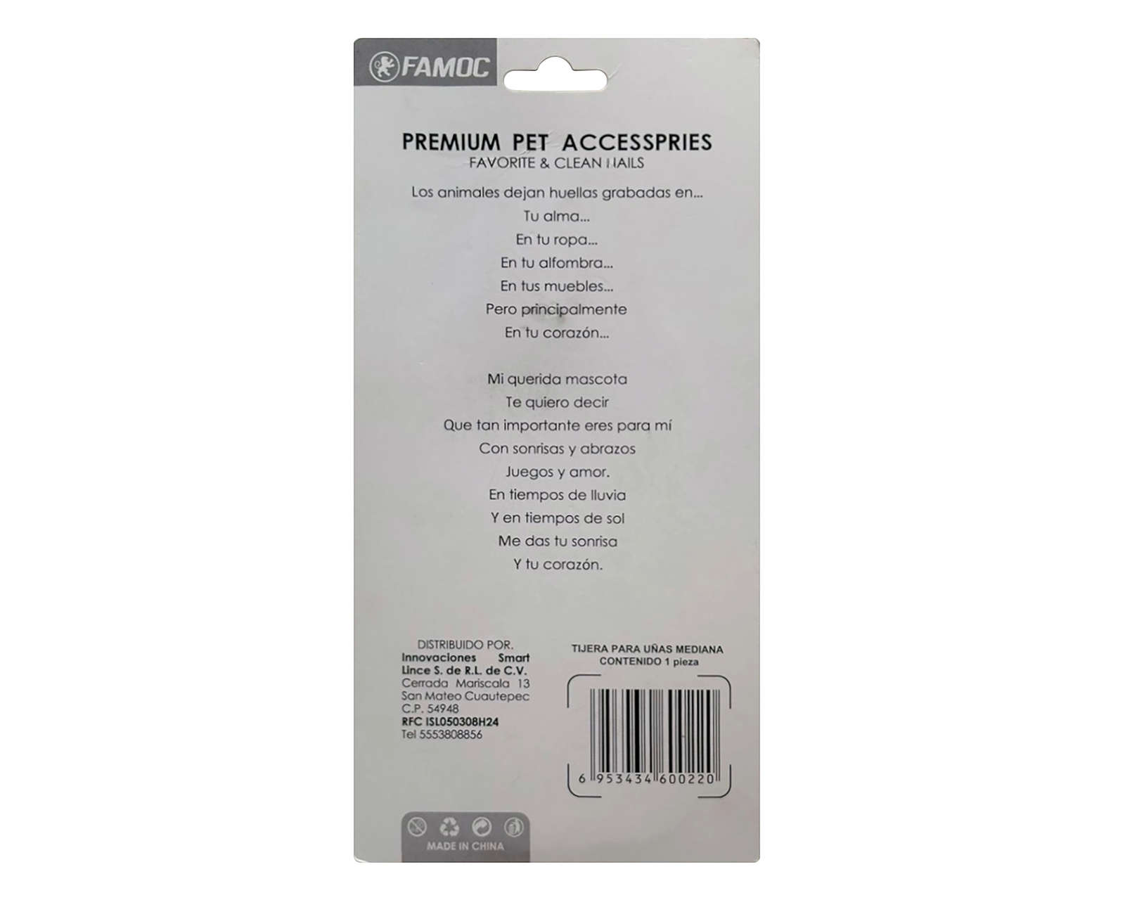 Foto 2 | Foto 2 | Cortaúñas Famoc para Mascota