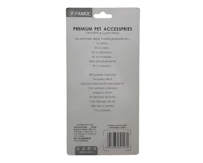 Foto 2 | Foto 2 | Tijeras Cortaúñas Famoc para Mascota