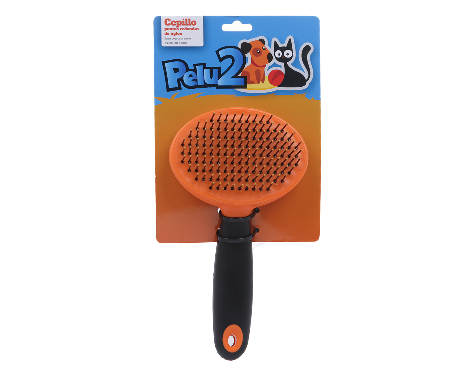 Cepillo para Mascota Pelu2 Puntas Redondeadas