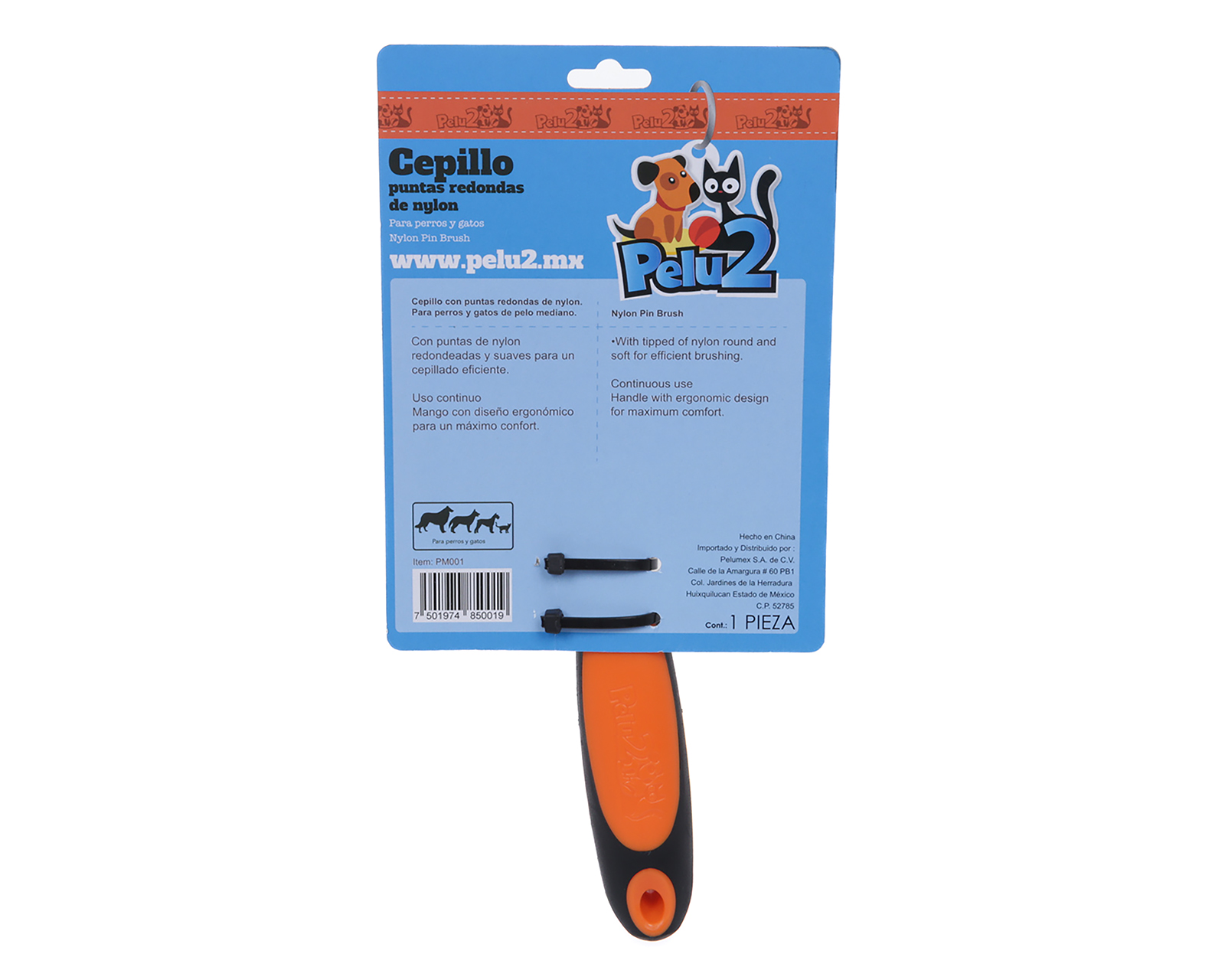 Foto 4 | Foto 4 | Cepillo para Mascota Pelu2 Puntas Redondeadas