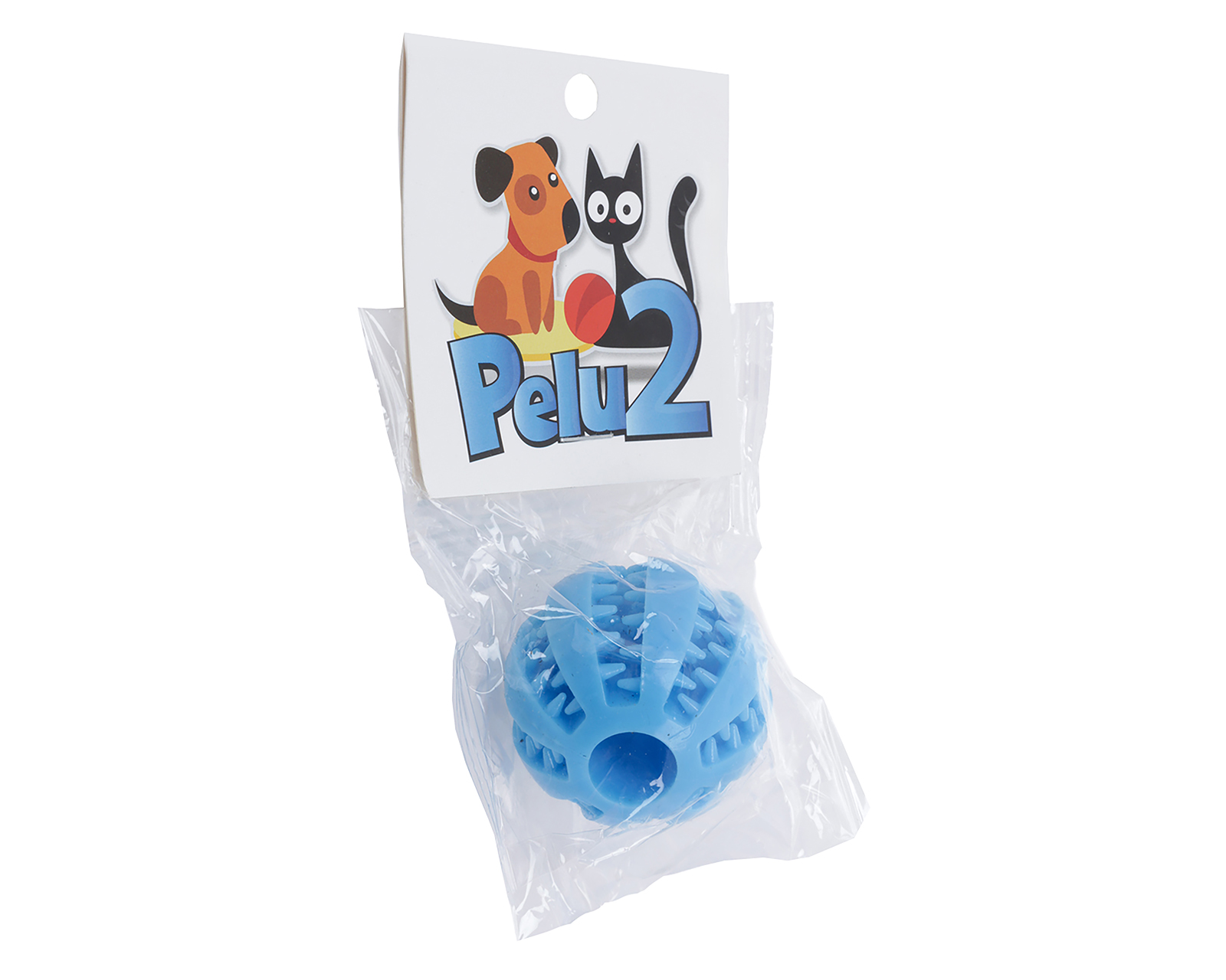 Foto 3 pulgar | Foto 2 | Juguete para Perro Pelu2 Pelota Limpia Dientes