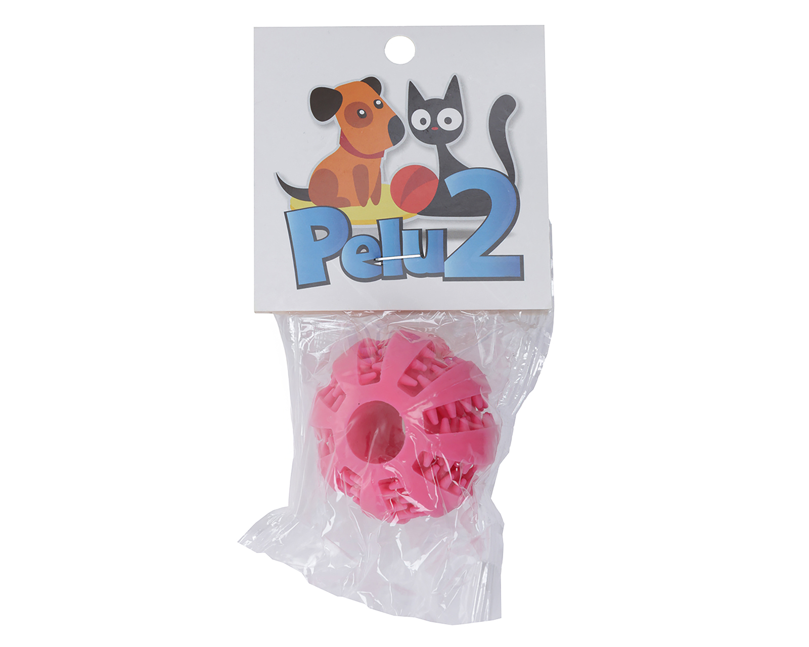 Juguete para Perro Pelu2 Pelota Limpia Dientes