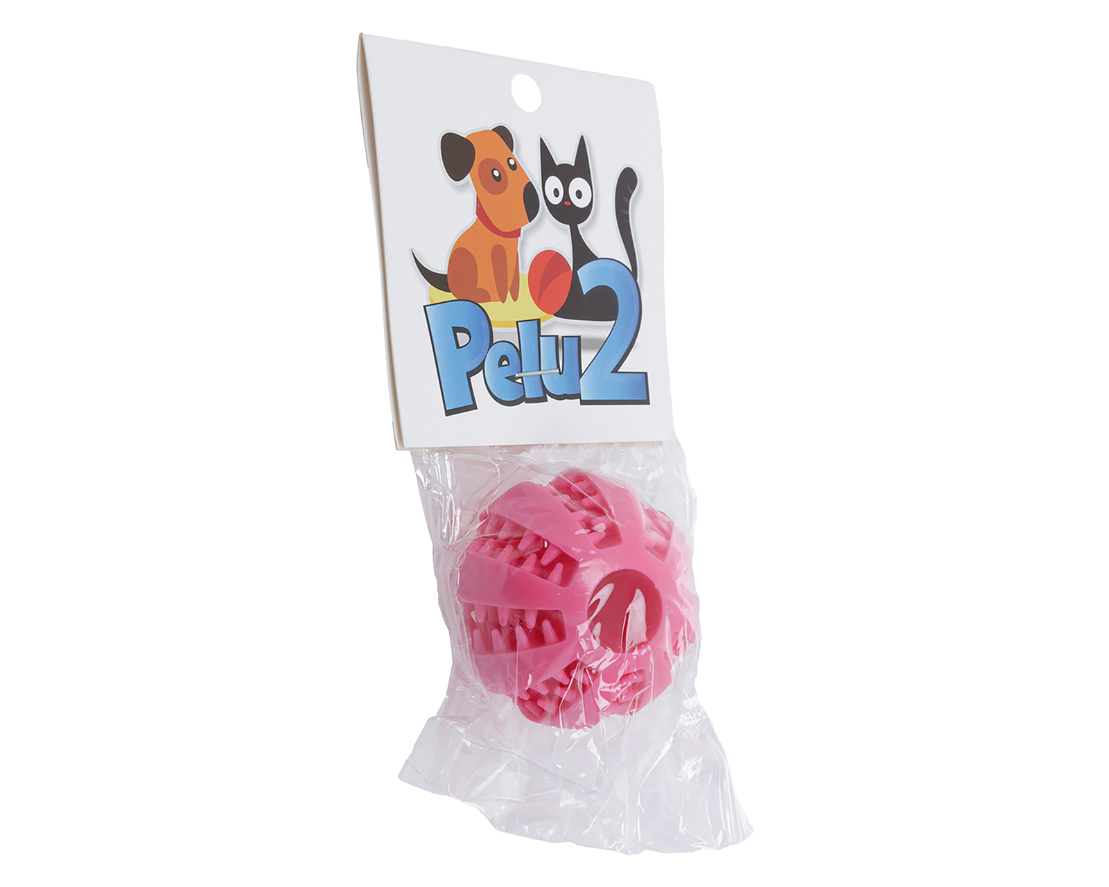 Foto 3 pulgar | Foto 2 | Juguete para Perro Pelu2 Pelota Limpia Dientes