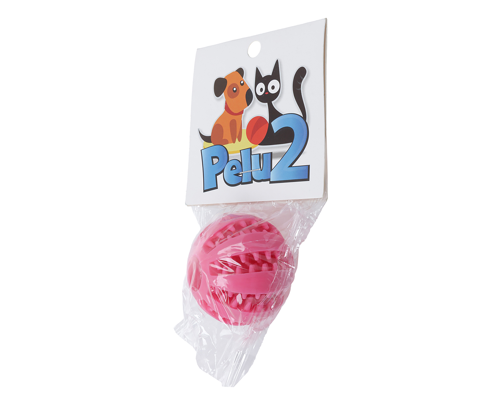 Foto 4 pulgar | Foto 3 | Juguete para Perro Pelu2 Pelota Limpia Dientes