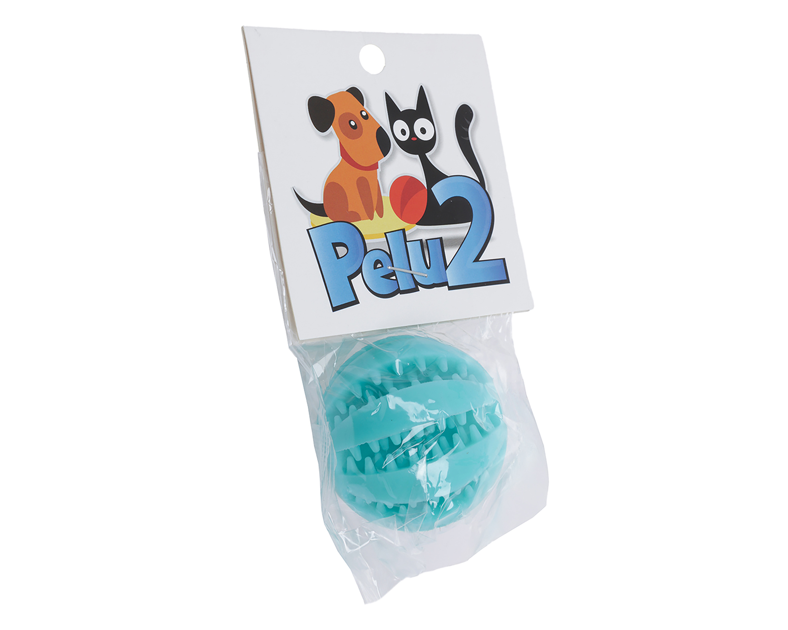 Foto 3 pulgar | Foto 2 | Juguete para Perro Pelu2 Pelota Limpia Dientes