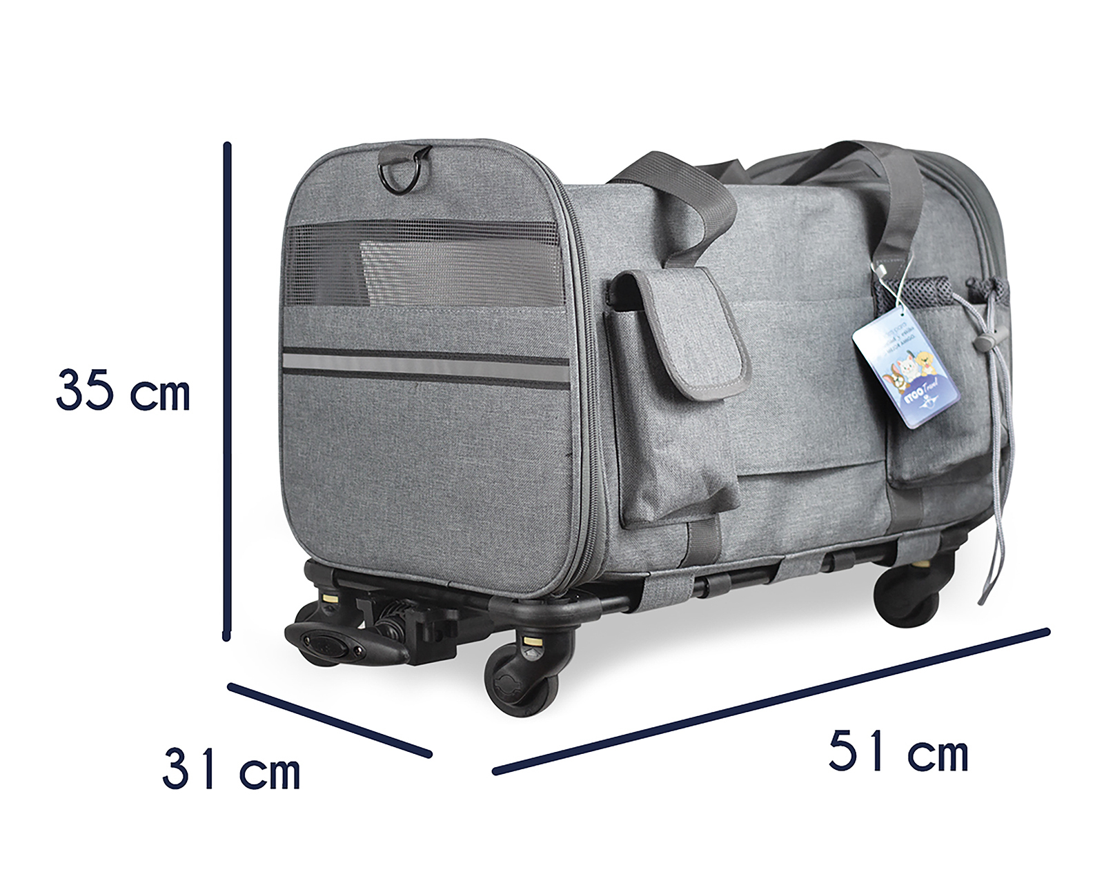 Foto 5 | Foto 5 | Transportadora para Mascotas Pequeñas y Medianas Etco Travel