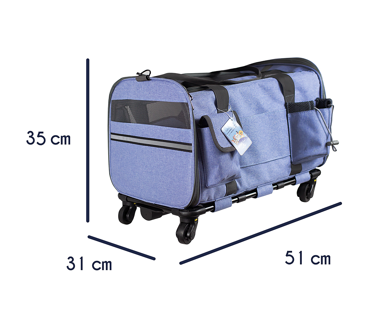 Foto 6 pulgar | Foto 5 | Transportadora para Mascotas Pequeñas y Medianas Etco Travel