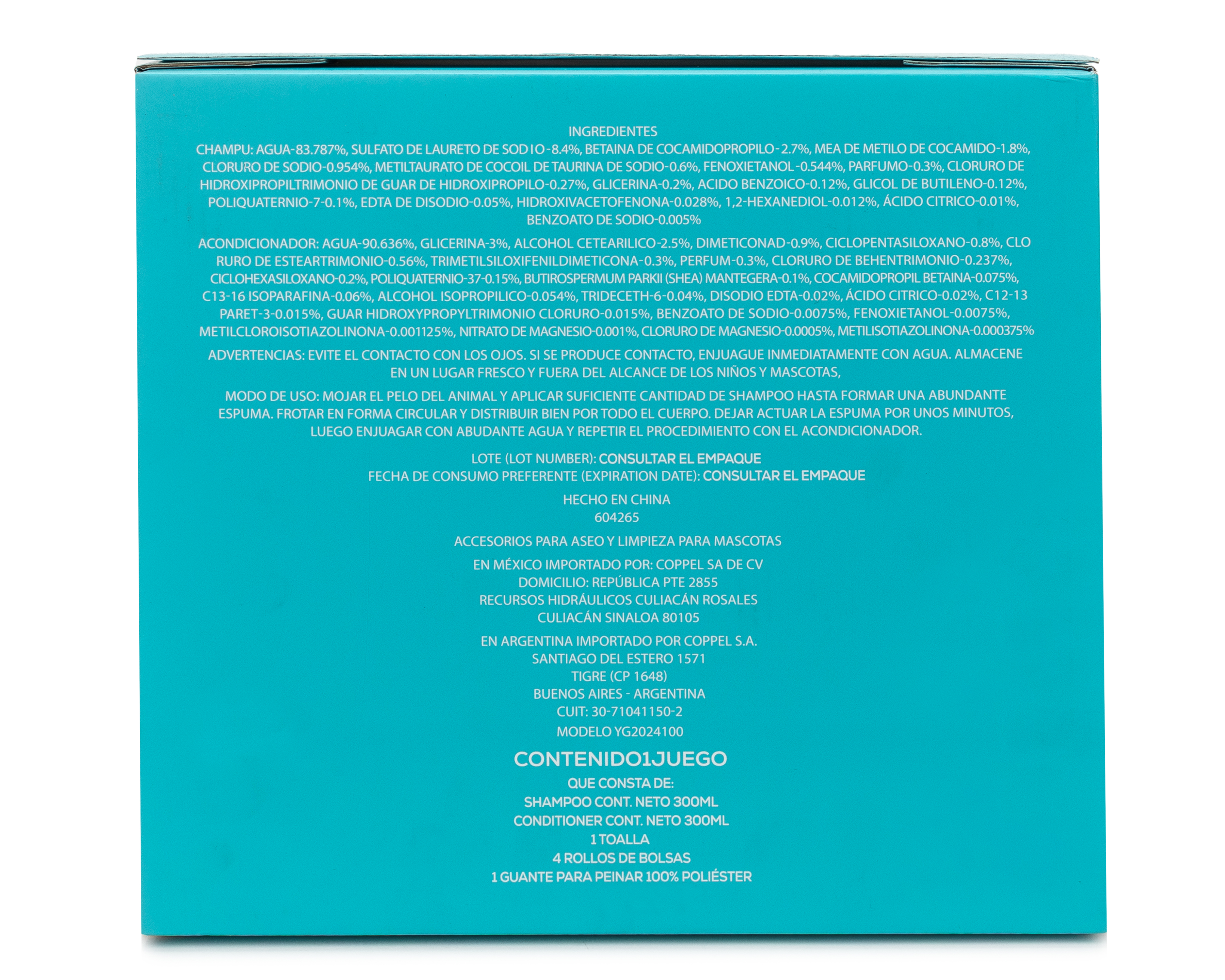 Foto 8 pulgar | Foto 7 | Set de Baño para Mascotas Huppy 8 Piezas