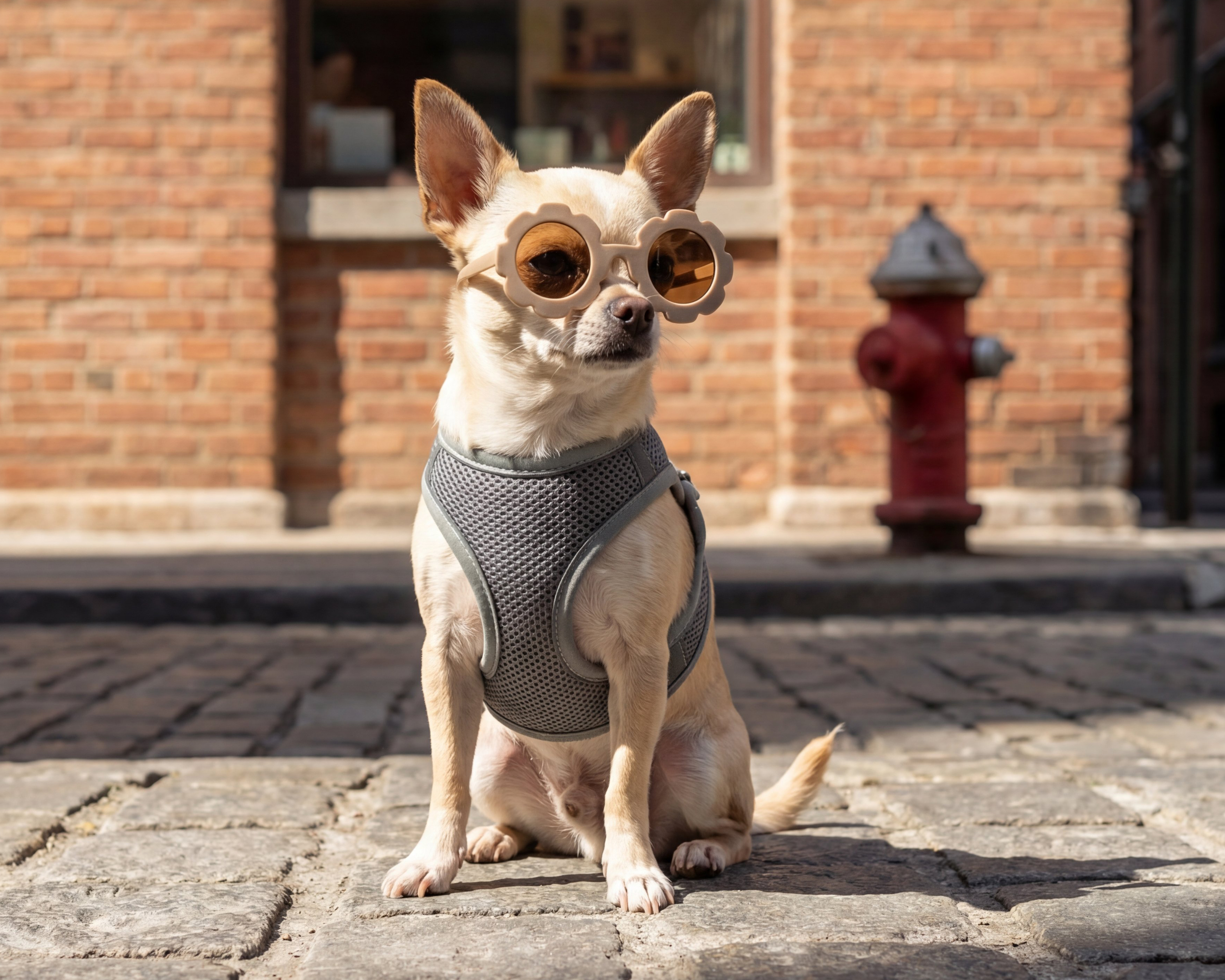 Foto 9 pulgar | Foto 8 | Pechera y Lentes para Perro Huppy