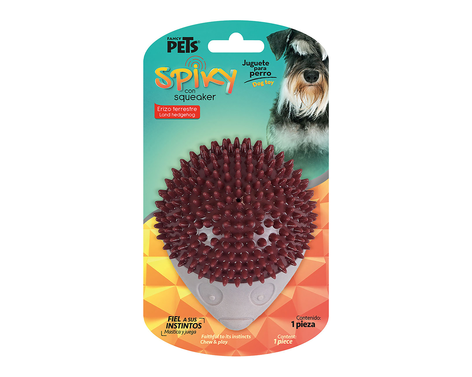Juguete para Perro Fancy Pets Erizo Terrestre con Squeaker