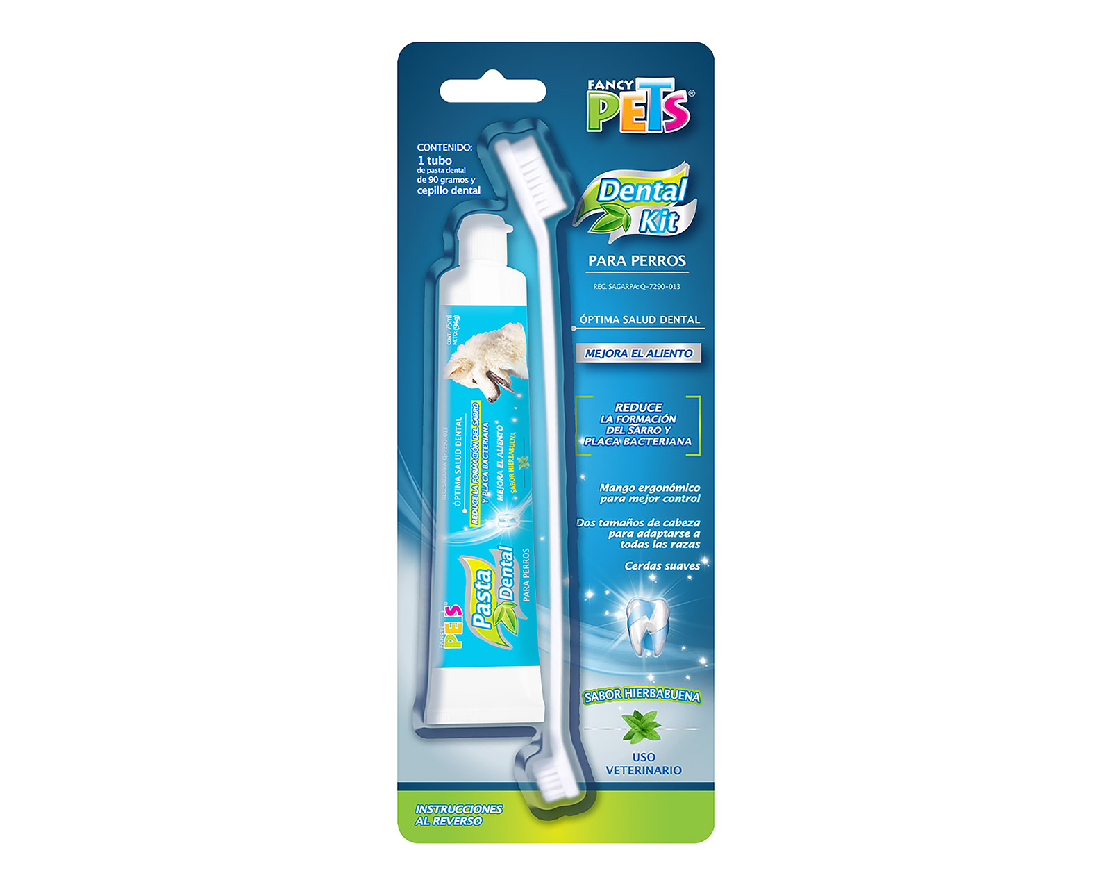 Kit Dental para Perro Fancy Pets 75 ml