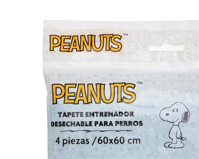 Foto 3 | Foto 3 | Tapete Entrenador Peanuts Desechable 4 Piezas