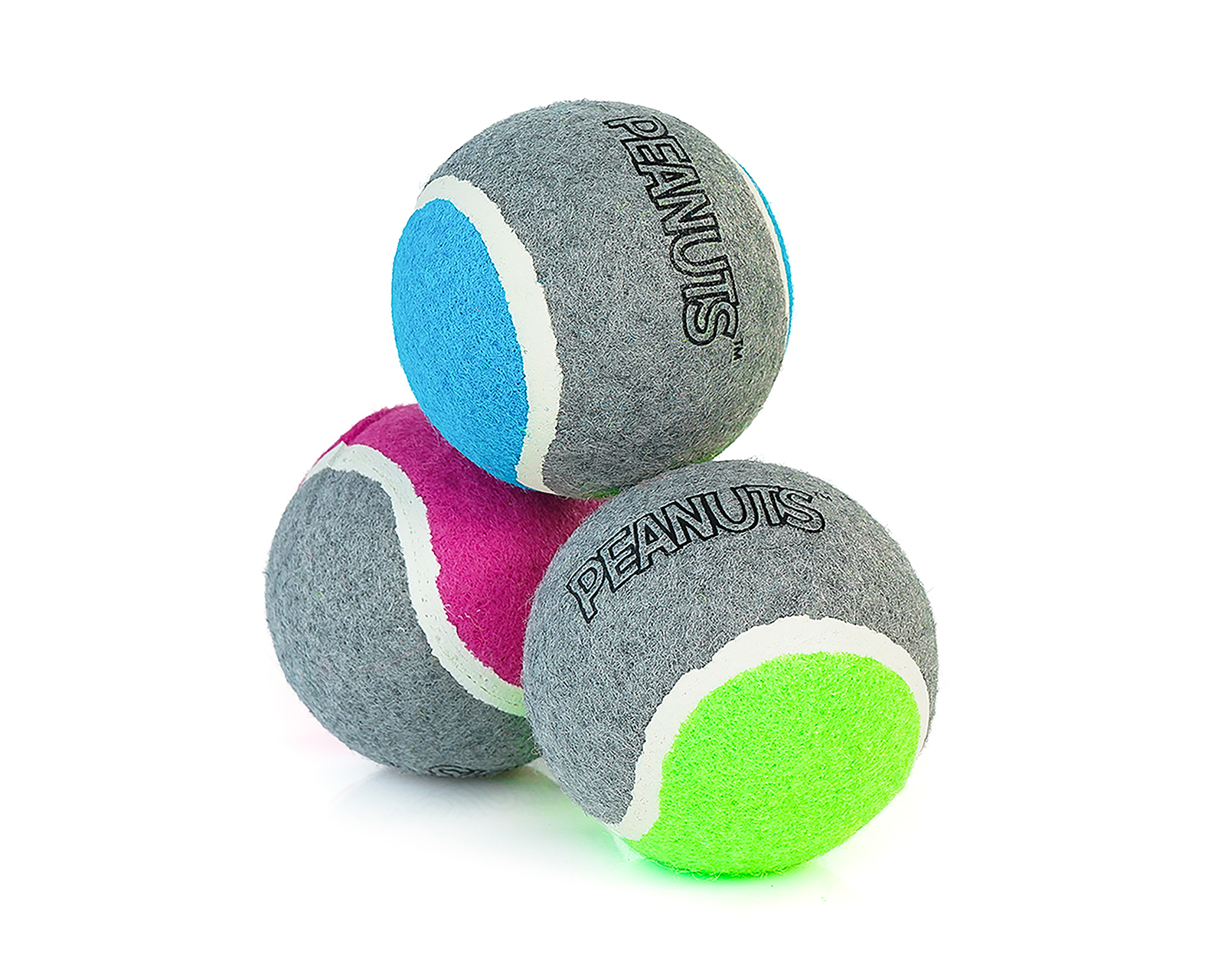 Foto 4 pulgar | Foto 3 | Pelota para Mascota Peanuts 3 Piezas