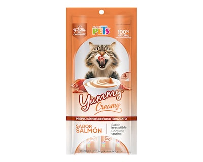 Foto 1 | Foto 1 | Snack Yummy Creamy para Gato Fancy Pets 56g