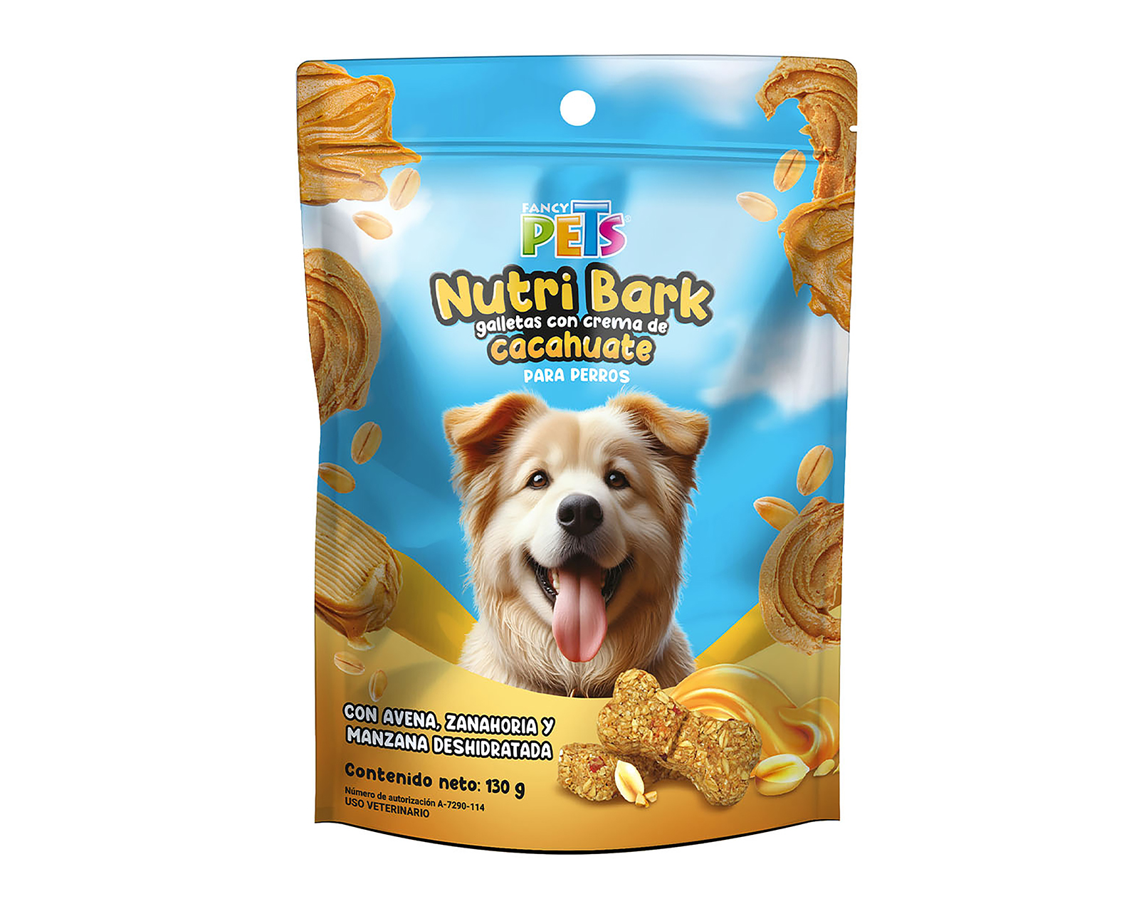 Snack Nutri Bark para Perro Fancy Pets 130 g