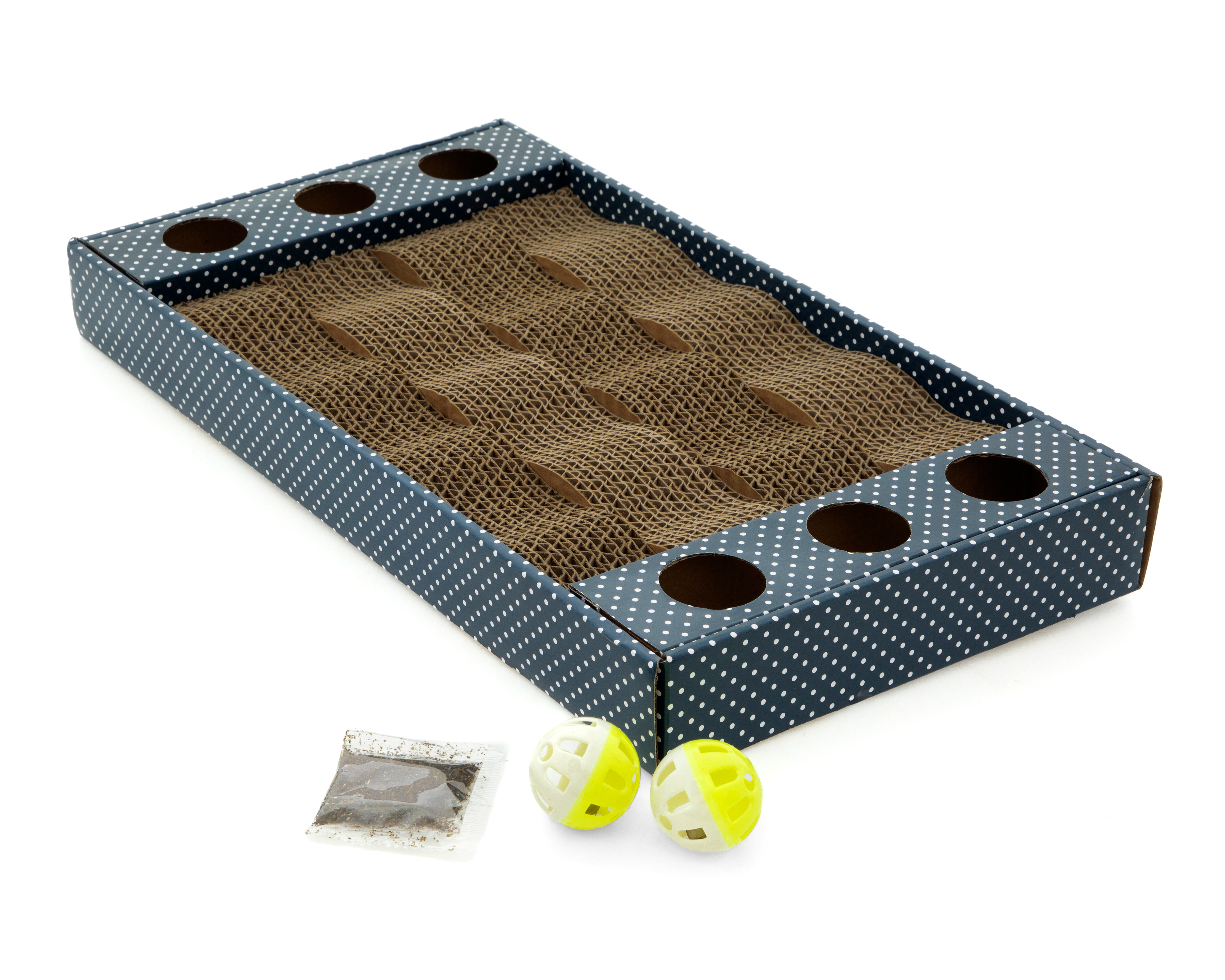 Rascador para Gatos Huppy con Accesorios