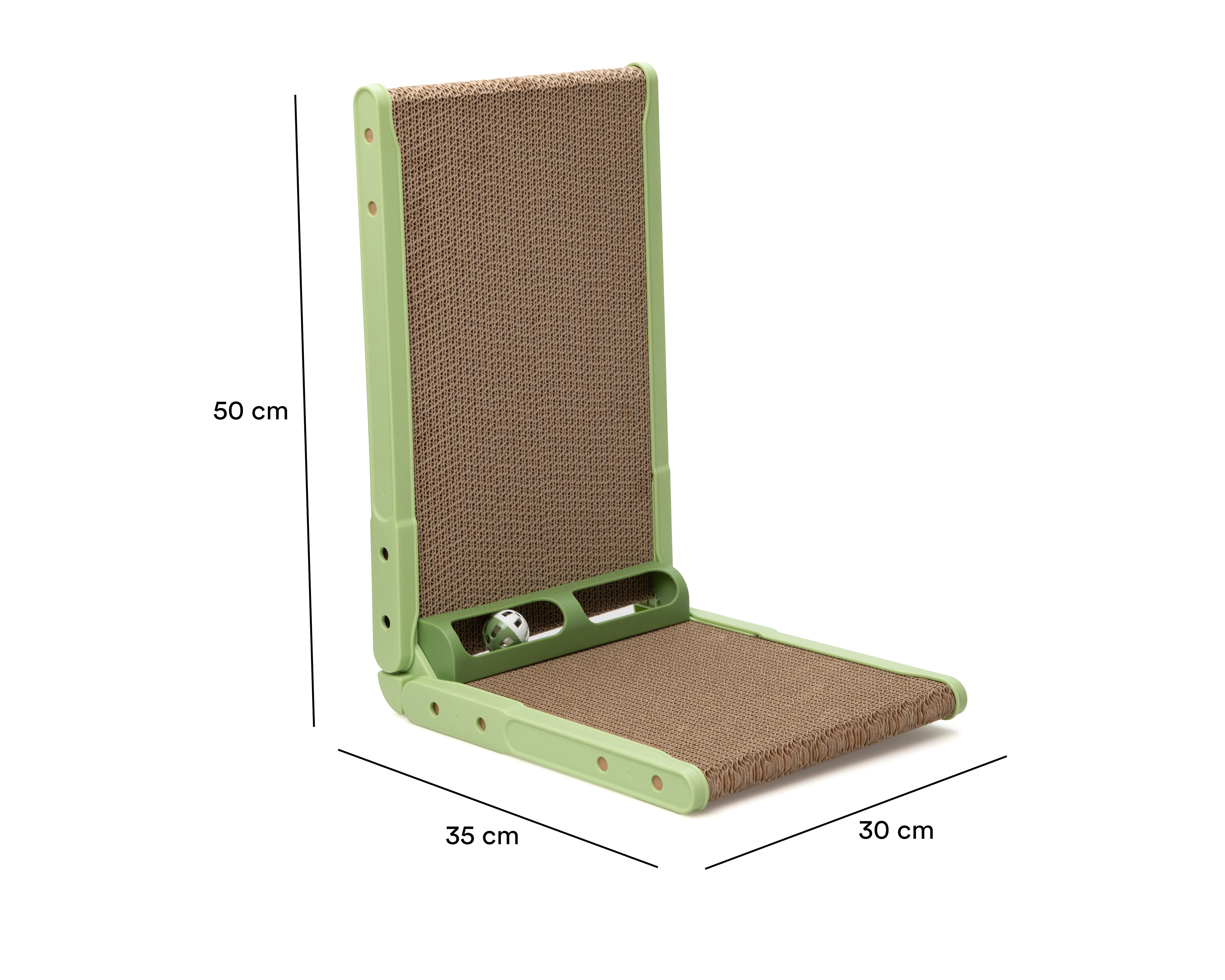 Foto 5 pulgar | Foto 4 | Rascador para Gato Huppy Verde