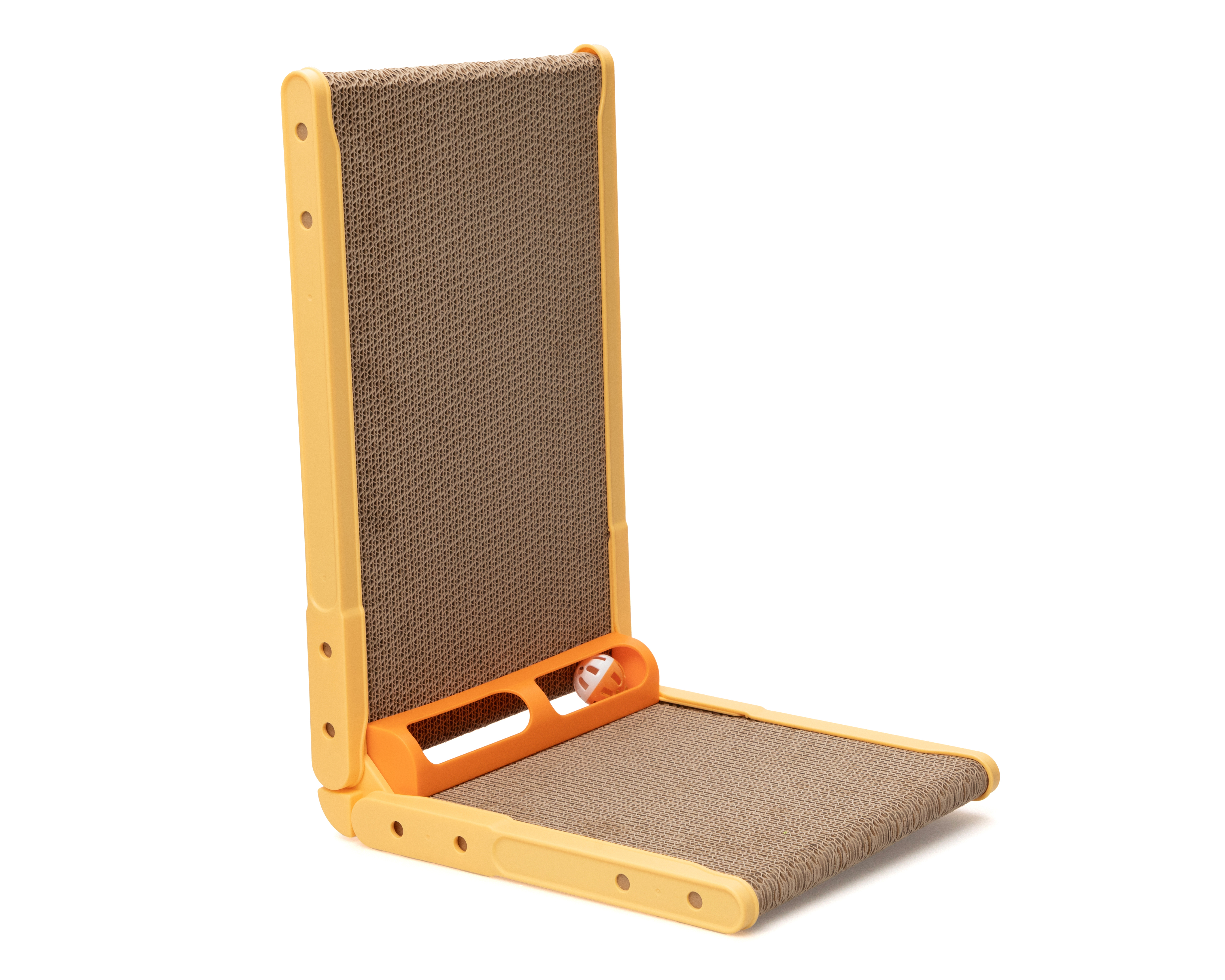 Rascador para Gato Huppy Anaranjado