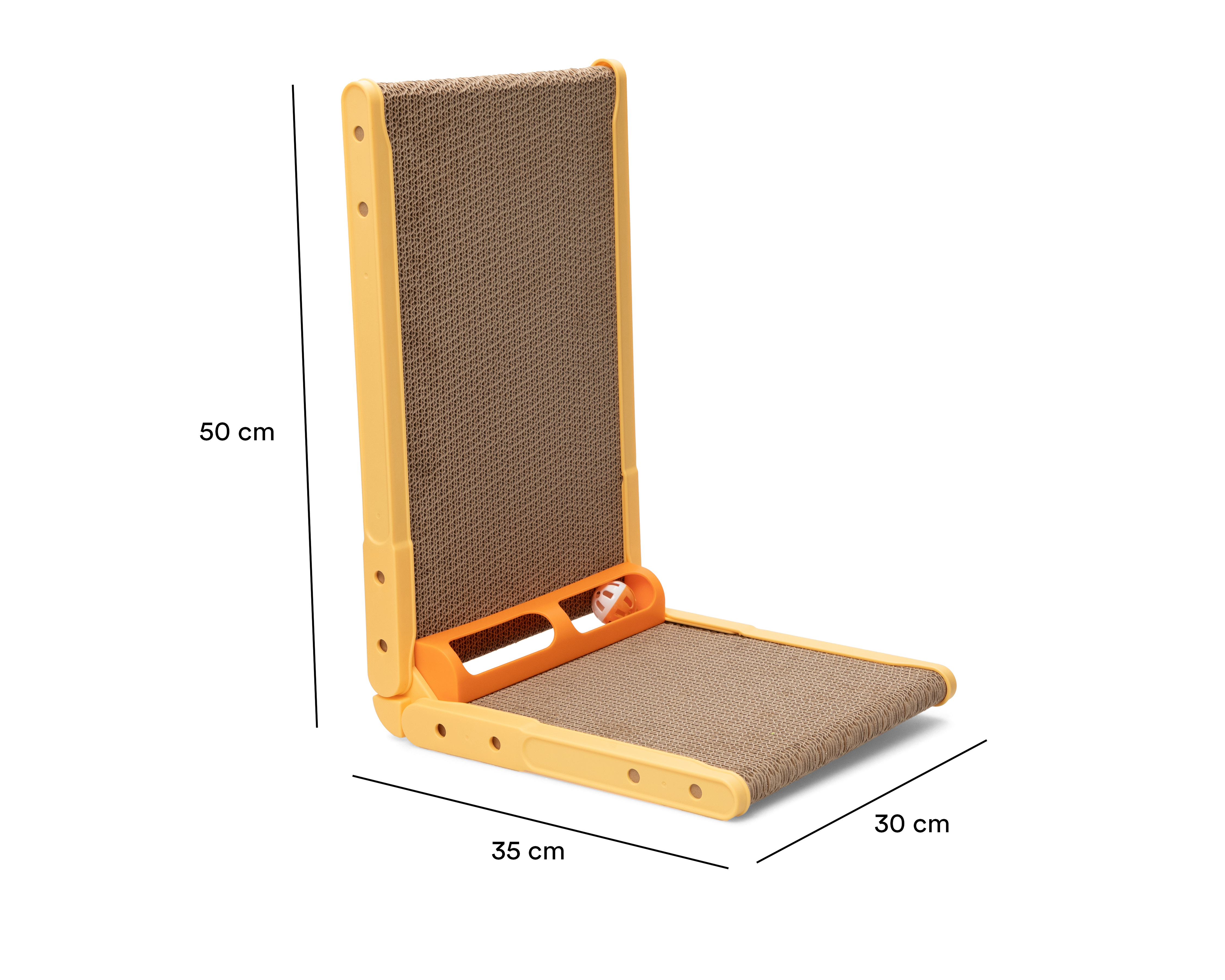 Foto 4 | Foto 4 | Rascador para Gato Huppy Amarillo