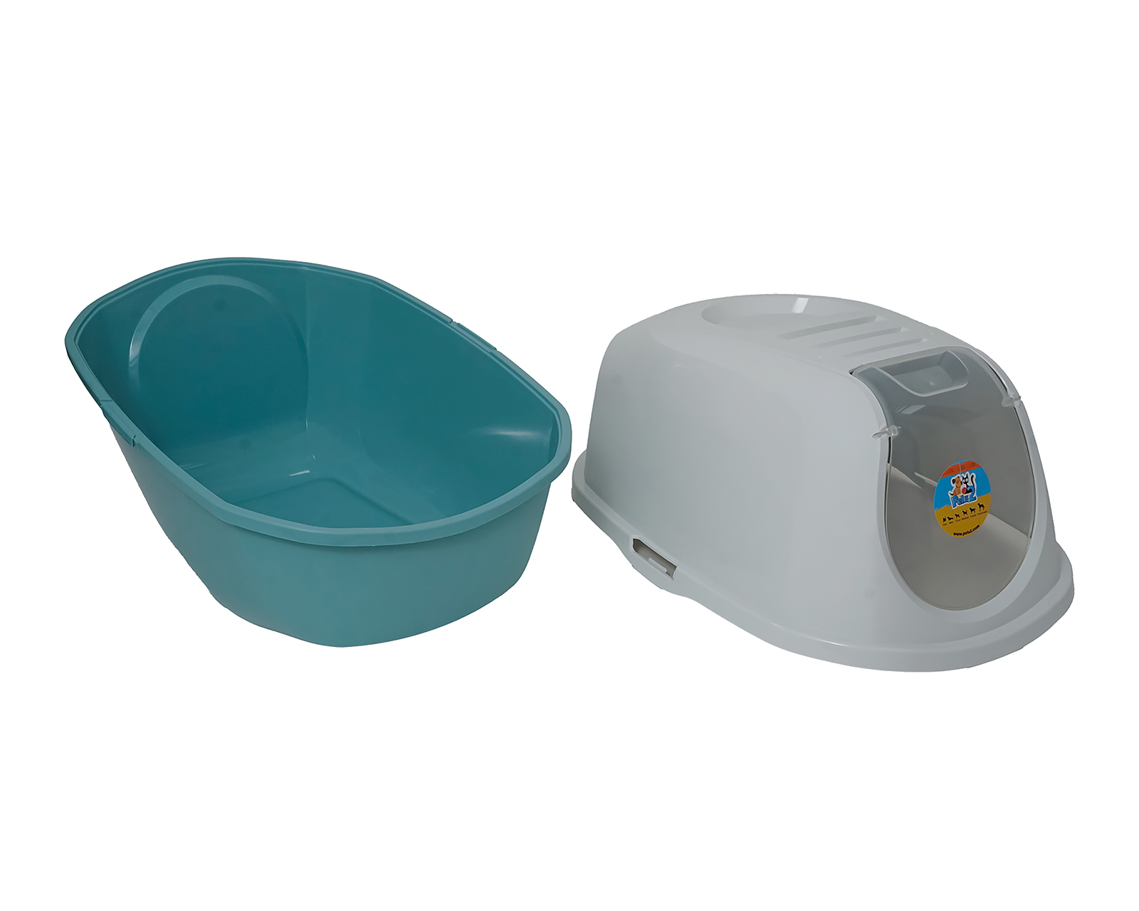 Foto 5 pulgar | Foto 4 | Arenero para Gato Pelu2 con Tapadera
