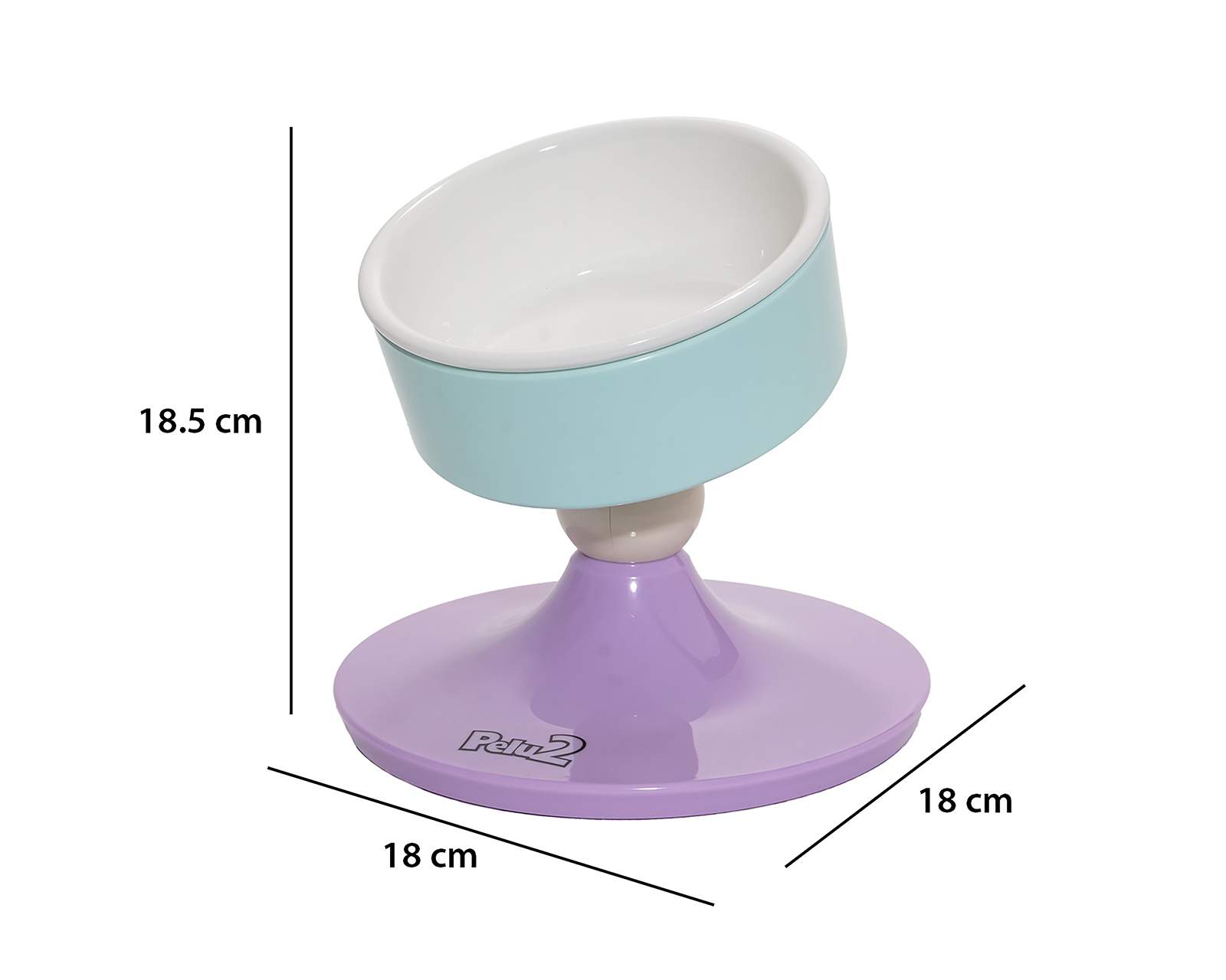 Foto 6 pulgar | Foto 5 | Tazón para Mascota Pelu2 400 ml