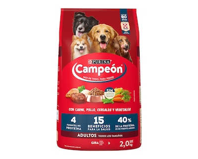 Foto 1 | Foto 1 | Alimento para Perro Purina Campeón Adulto 2 Kg