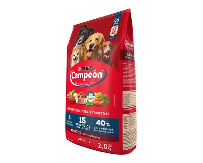 Foto 2 | Foto 2 | Alimento para Perro Purina Campeón Adulto 2 Kg